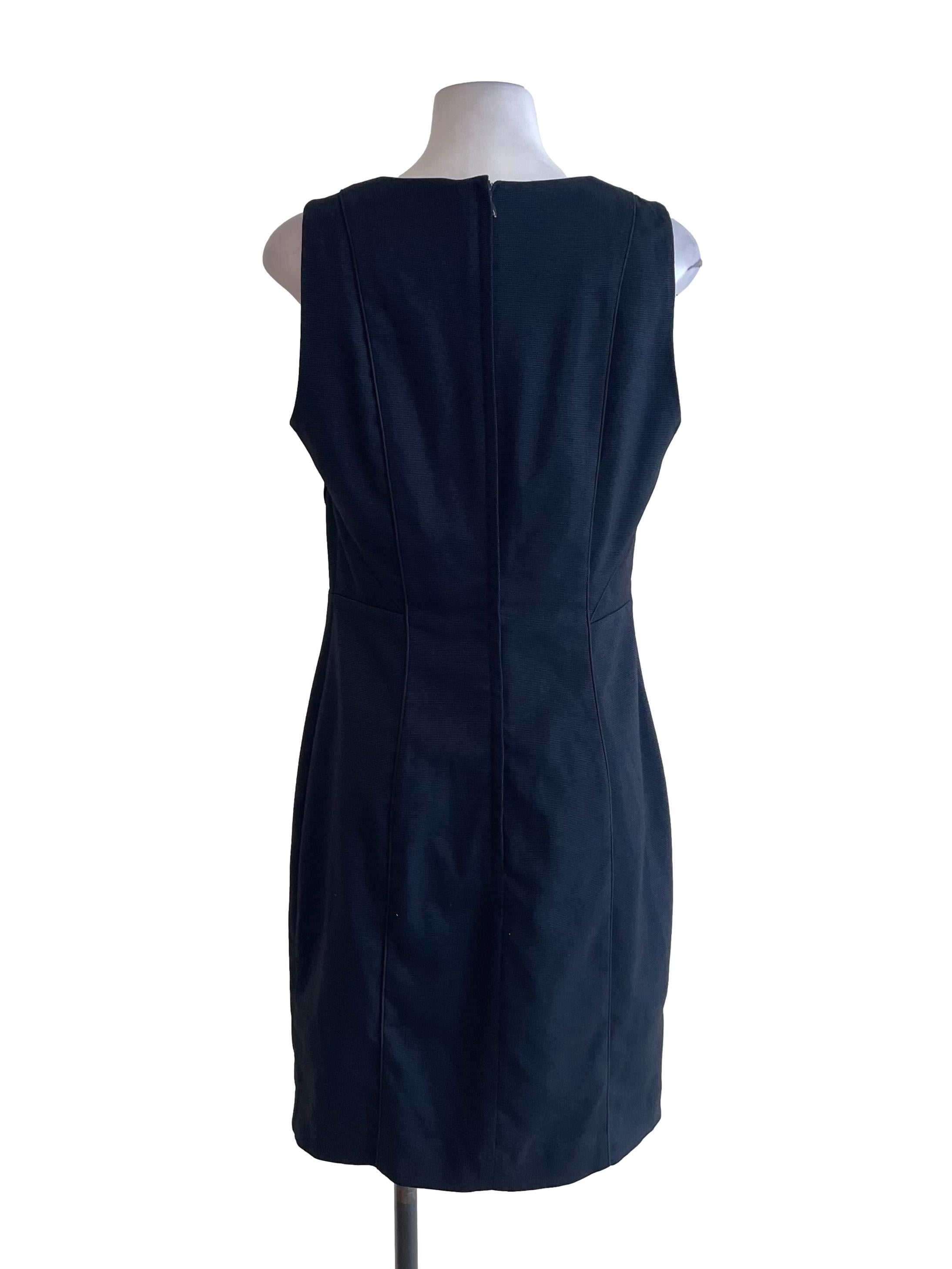 Midnight Navy Sleeveless Slip Dress