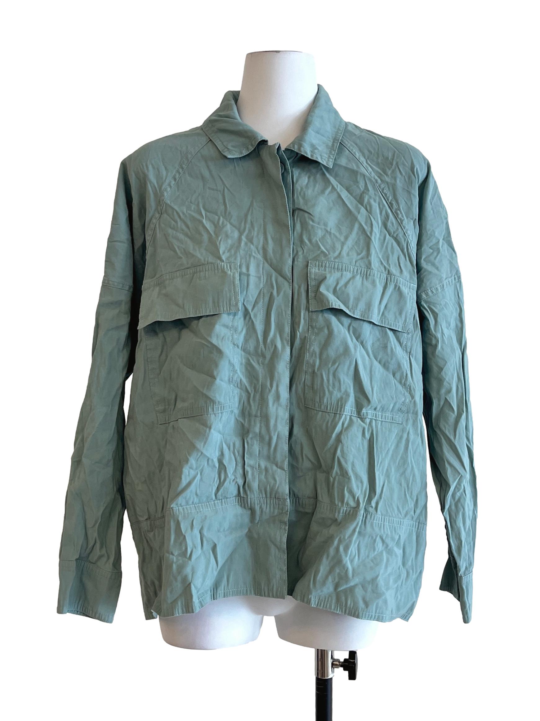 Pistachio Green Long Sleeve Shirt