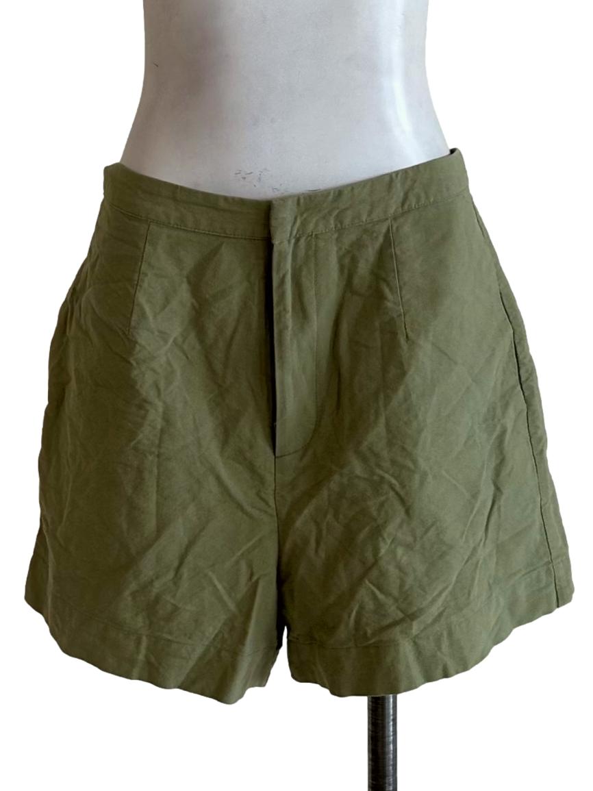 Fern Green A-Line Shorts
