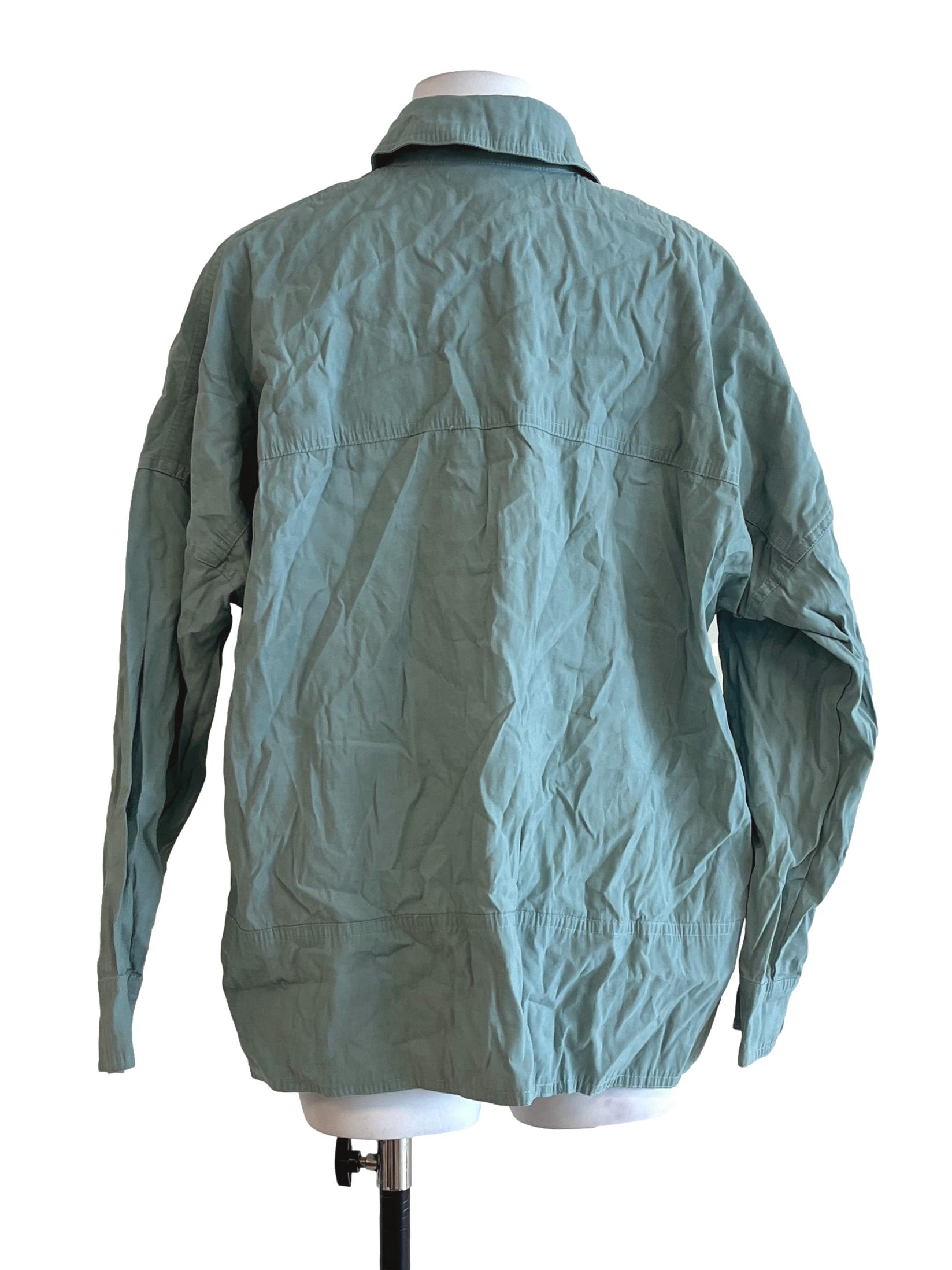 Pistachio Green Long Sleeve Shirt