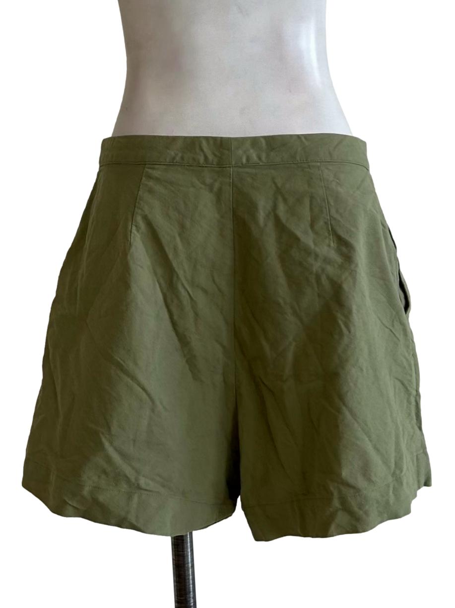 Fern Green A-Line Shorts