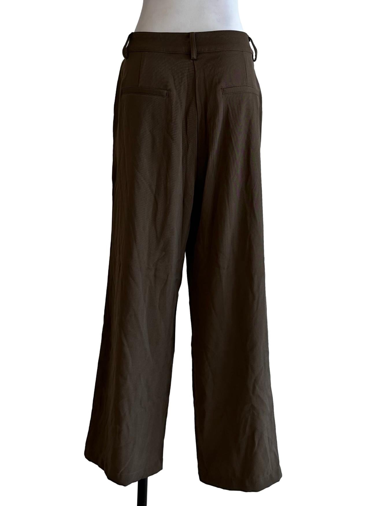 Army Green Casual Long Pants