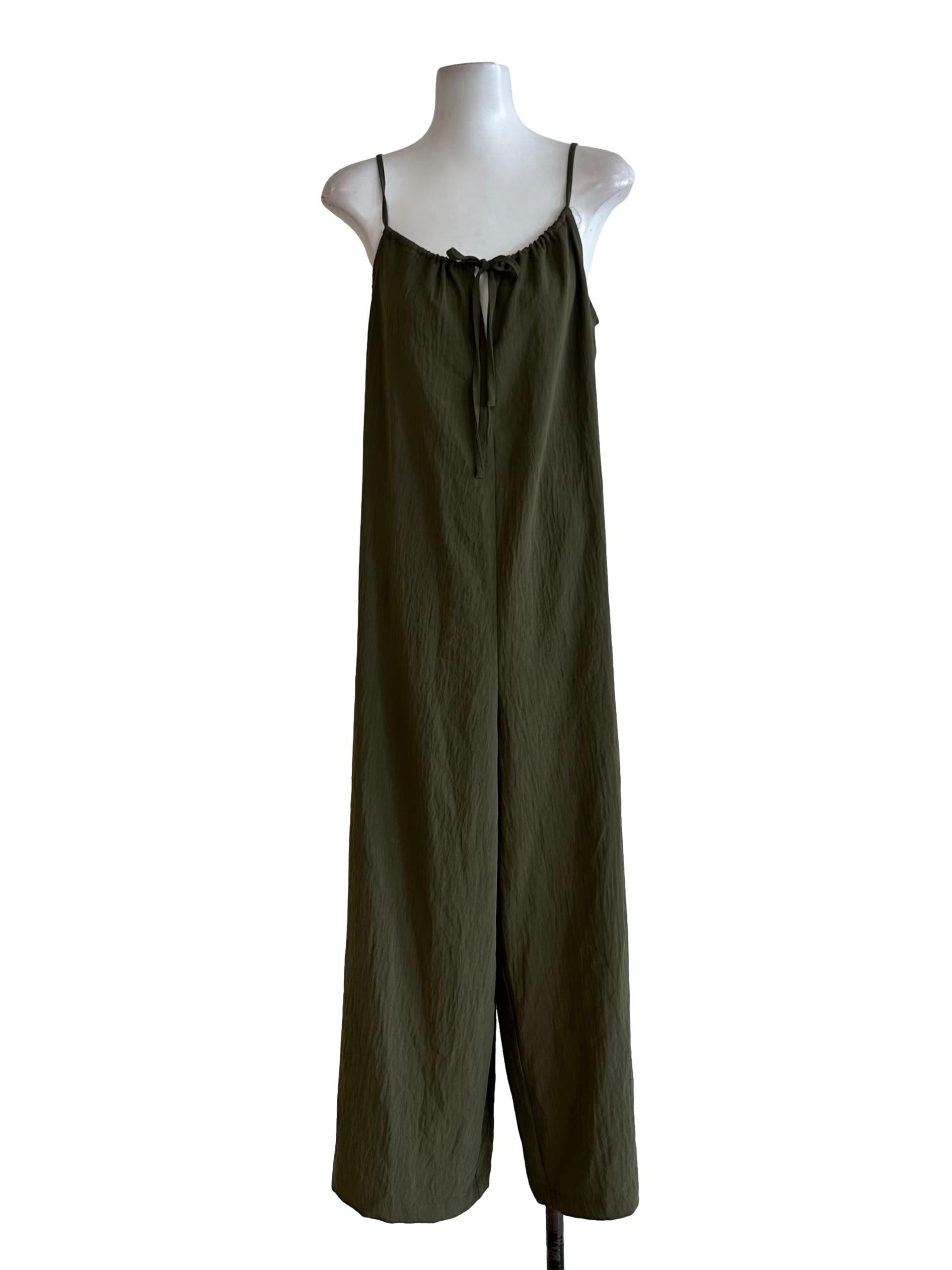 Crocodile Green Jumpsuit