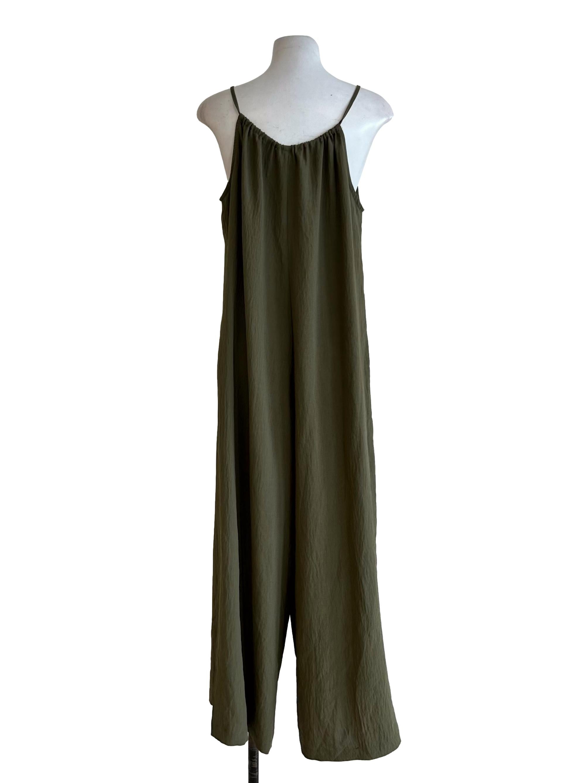 Crocodile Green Jumpsuit
