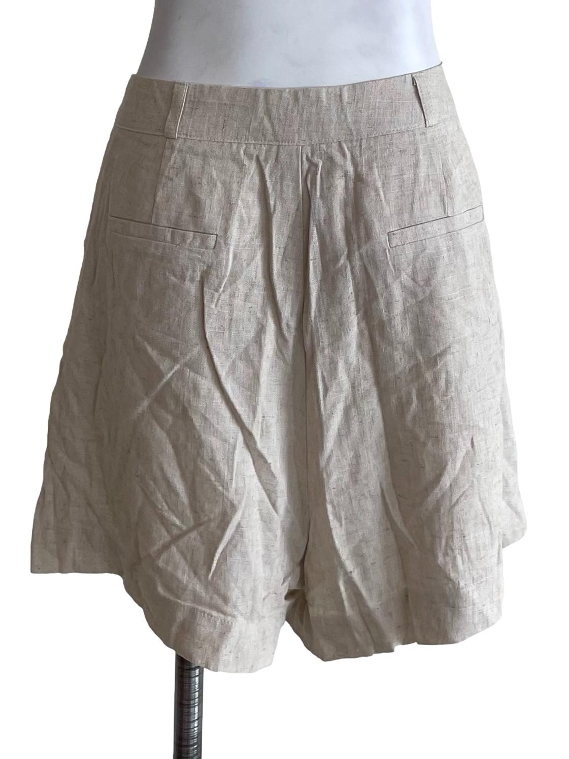 Alabaster White Formal Shorts