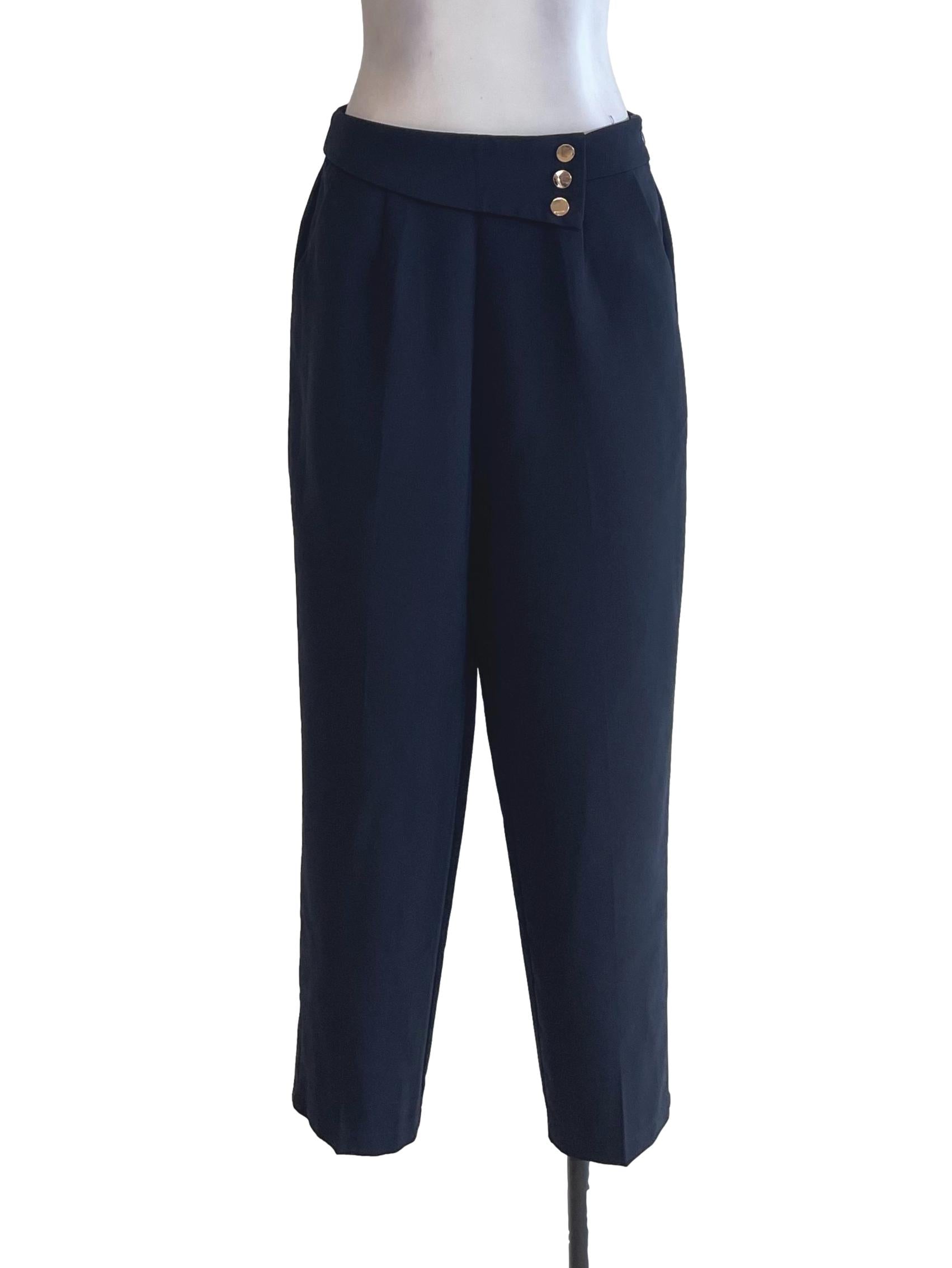 Deep Navy Trousers