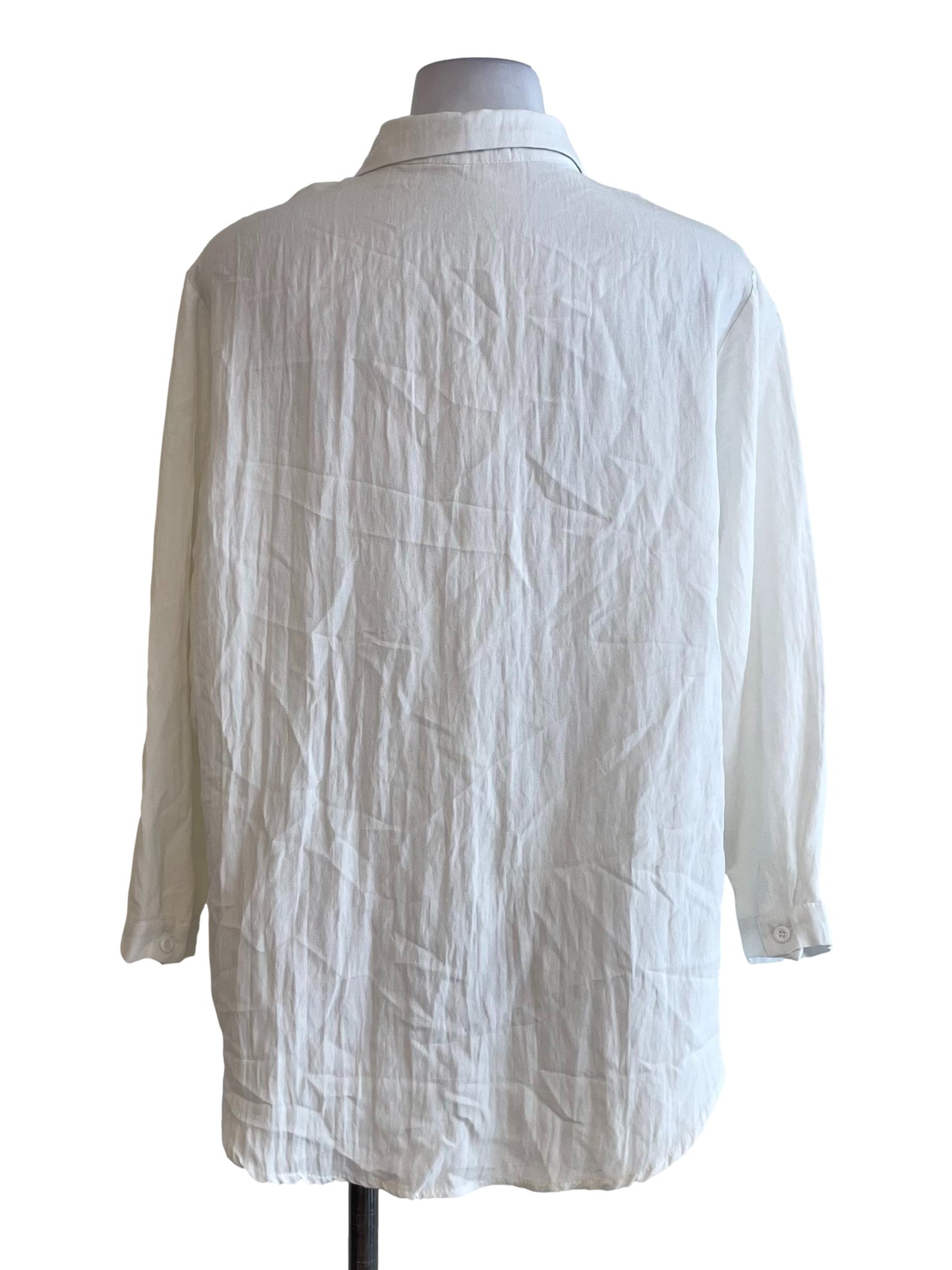 White Western Shirt