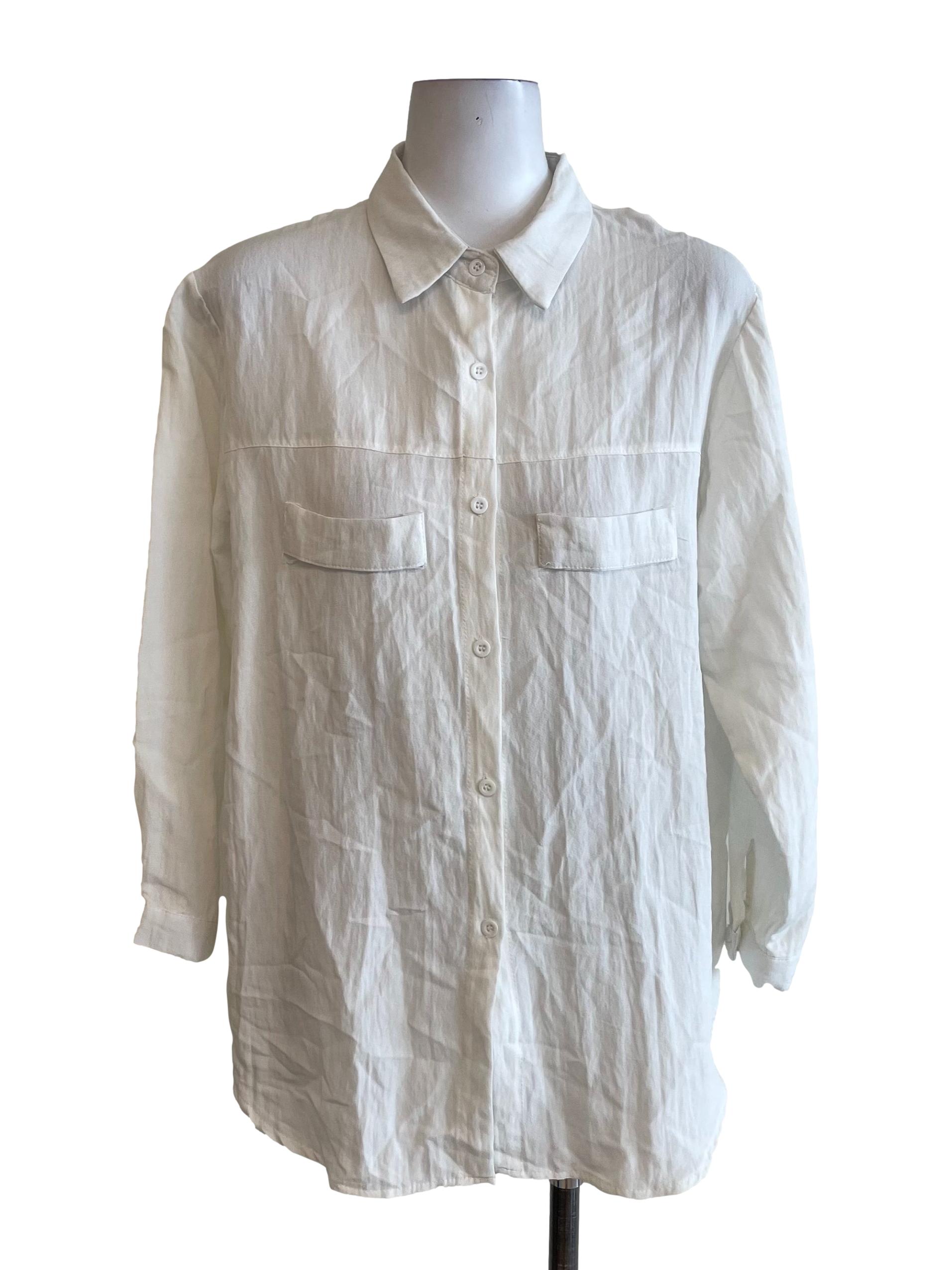 White Western Shirt