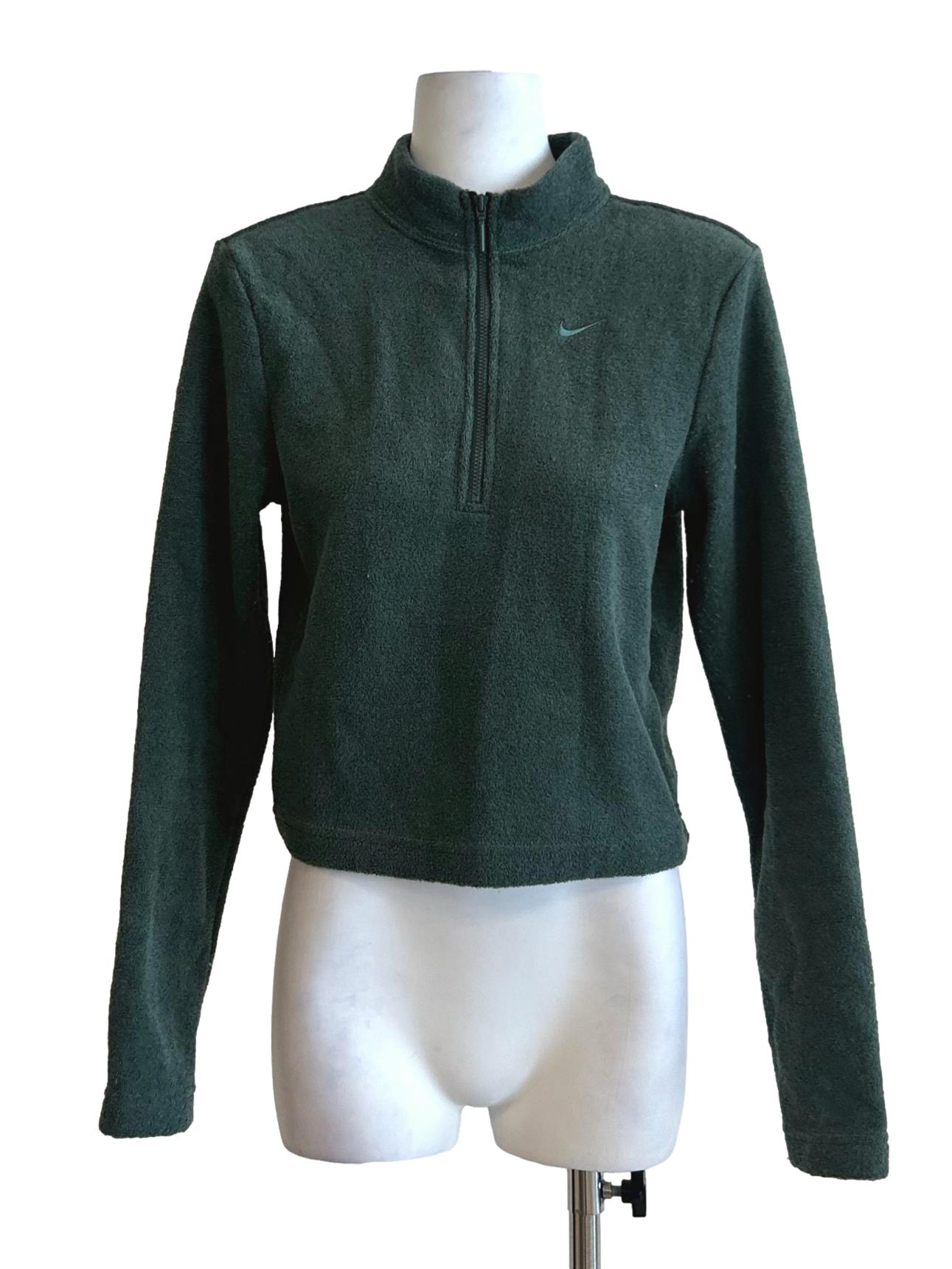 Pickle Green Collared Top