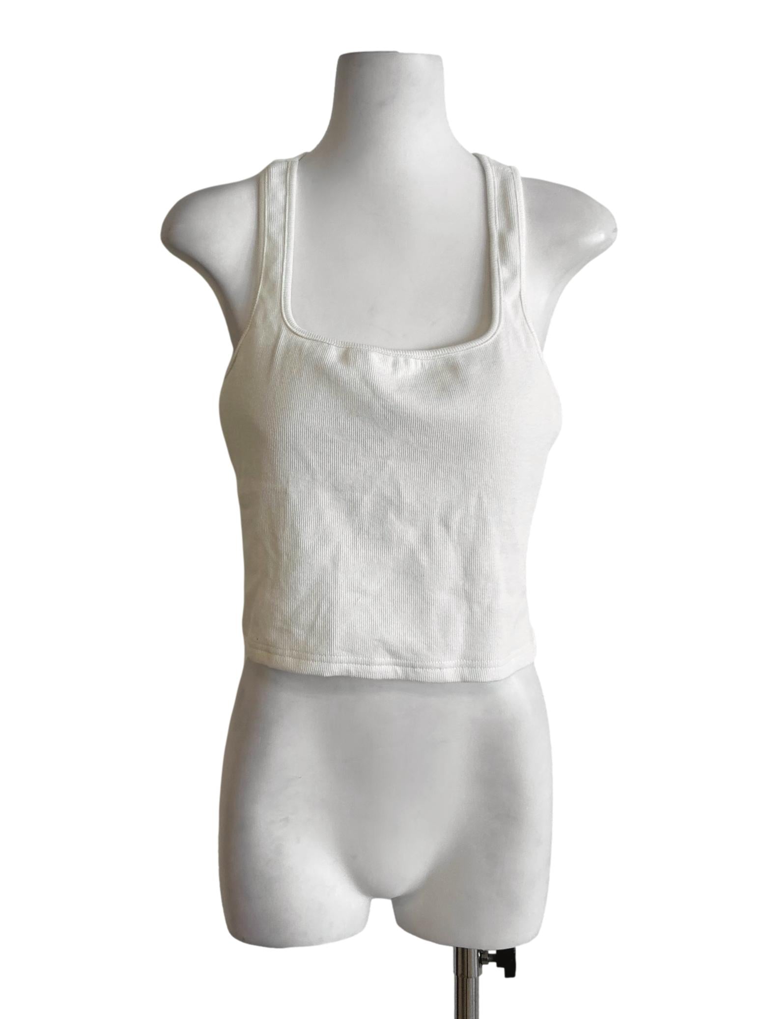 Ivory White Padded Top YHF