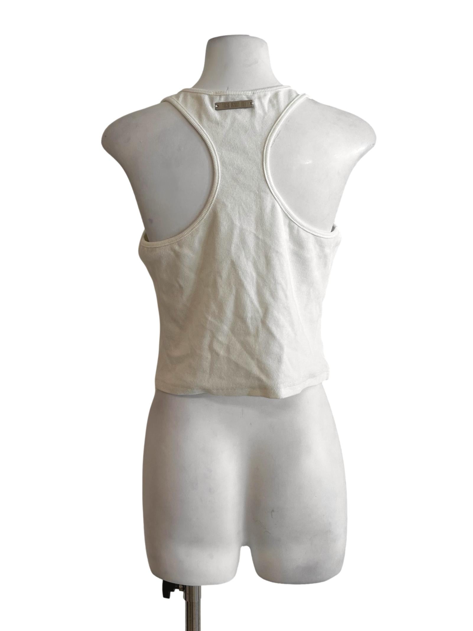 Ivory White Padded Top YHF