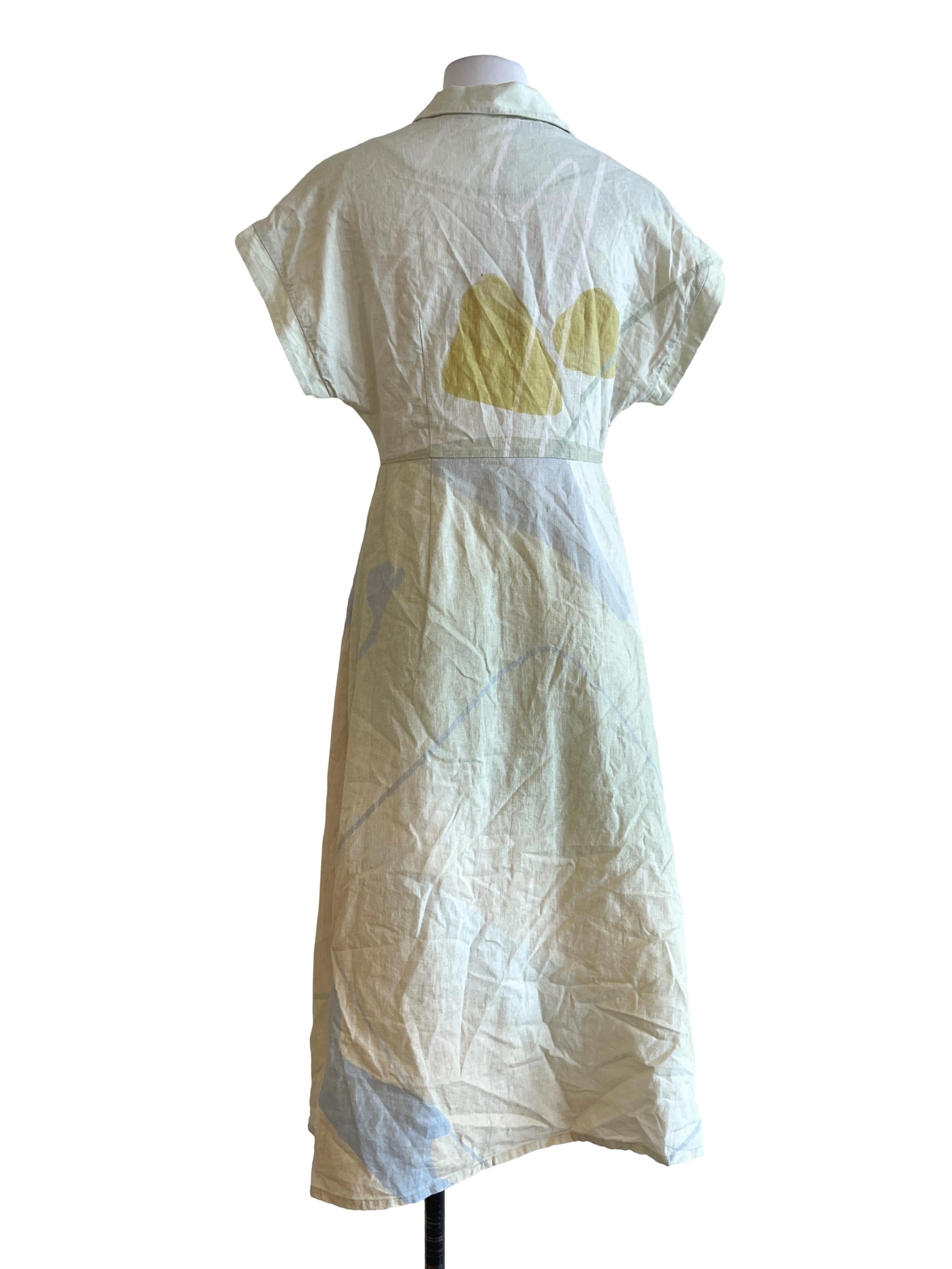 Meadow Linen Collared Dress OSN