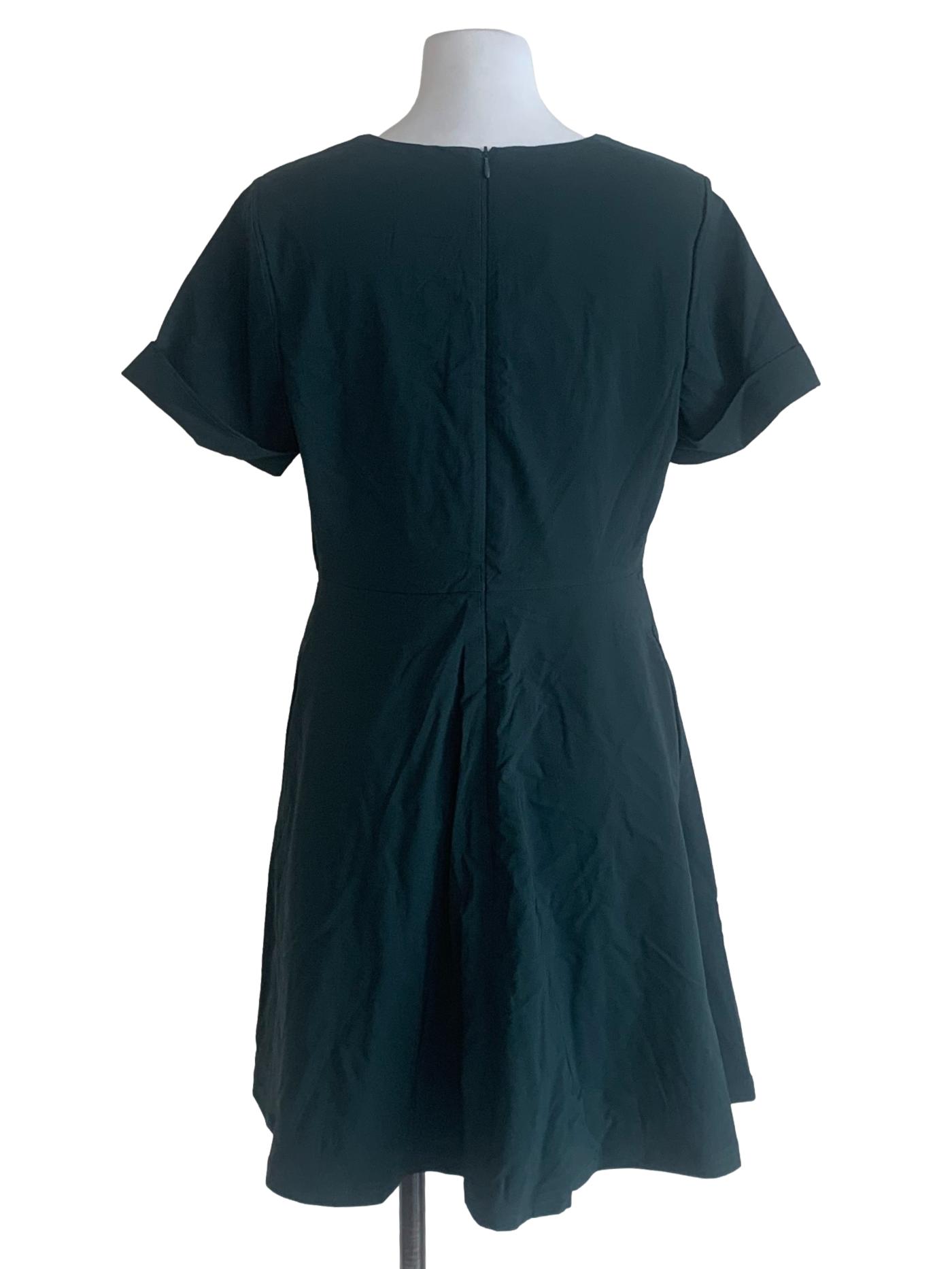 Emerald Green Empire Dress