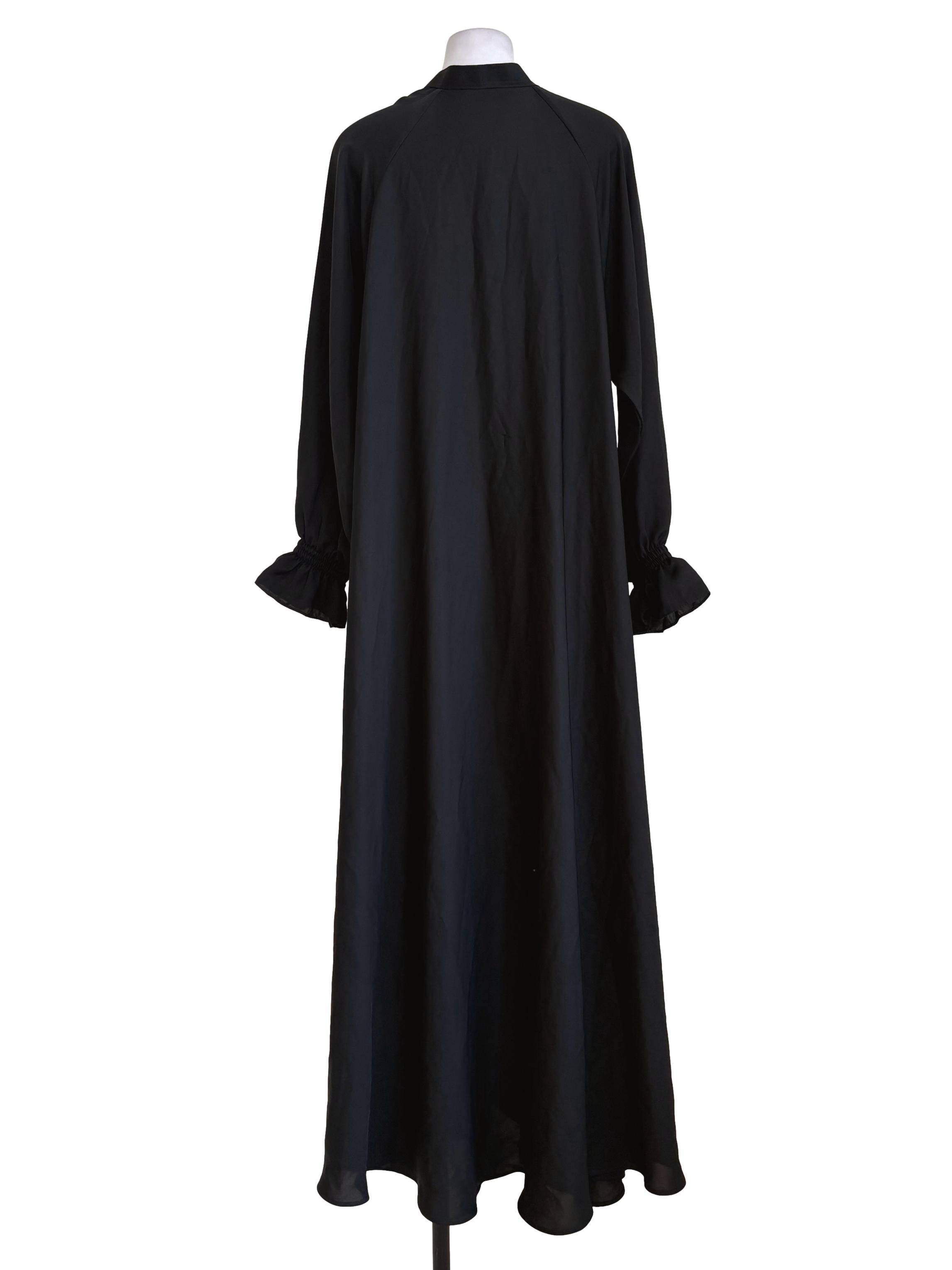 Black Full Zip Dress