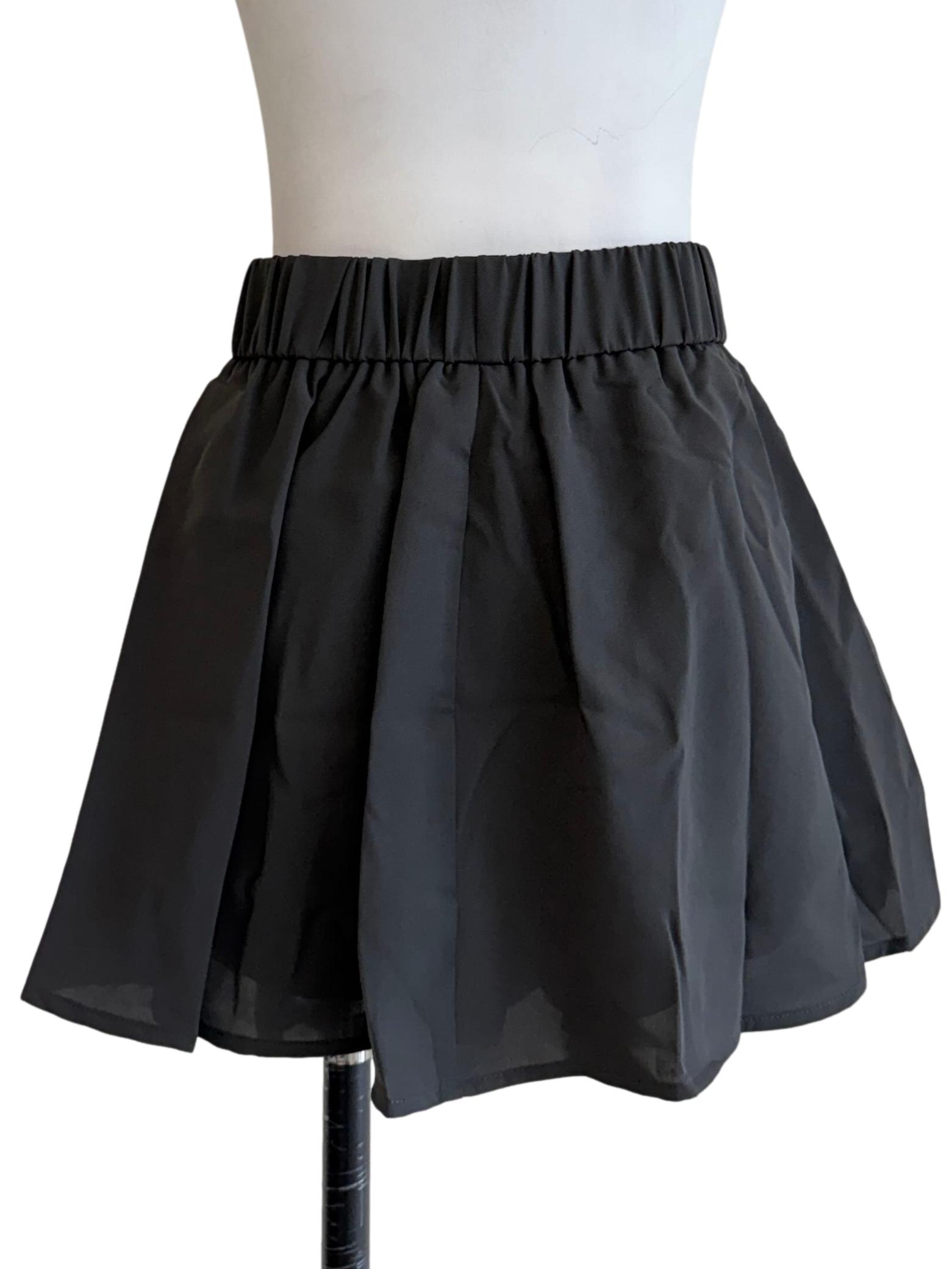 Iron Grey Casual Skirt