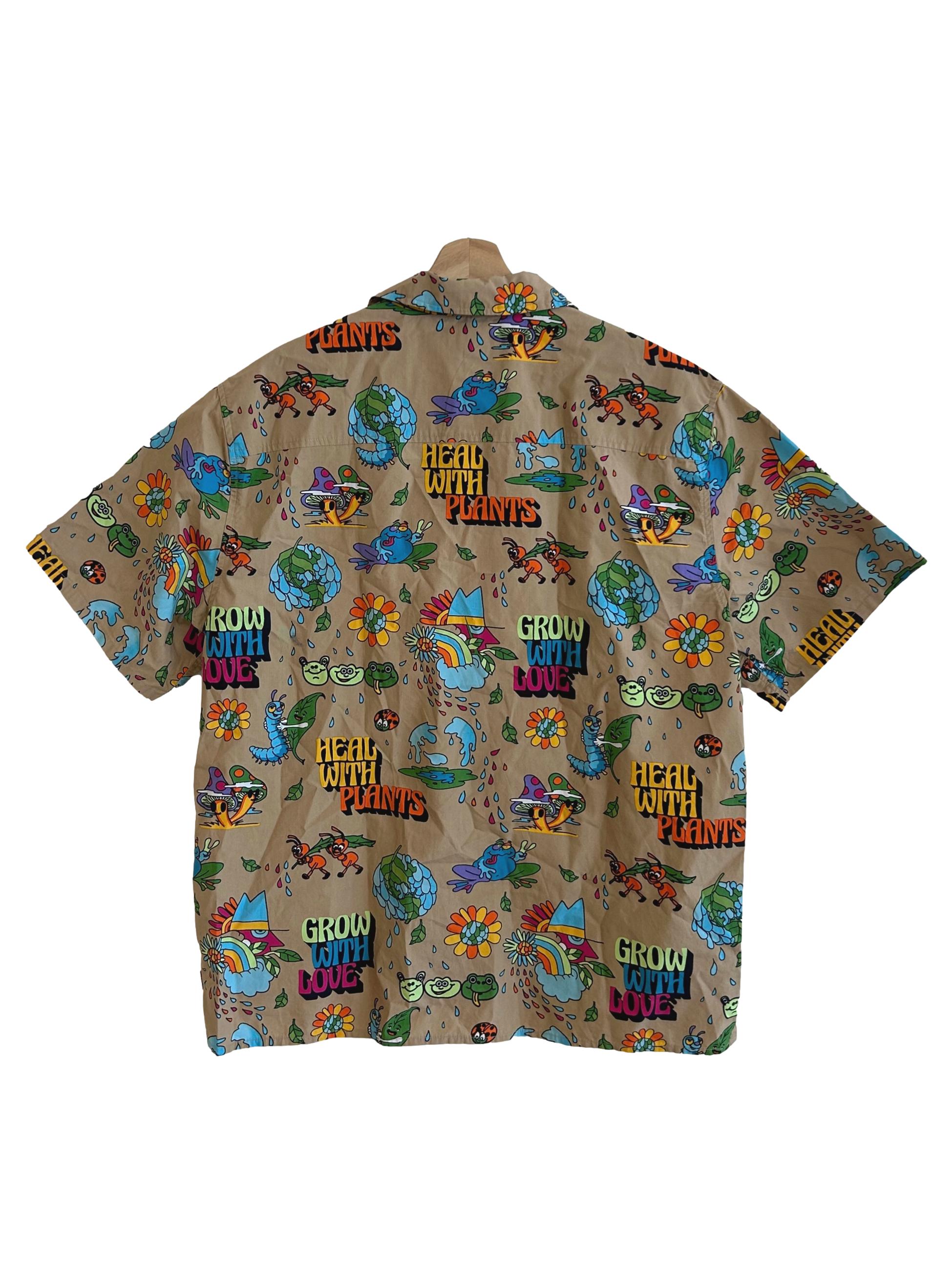 Tortilla Brown Printed Shirt