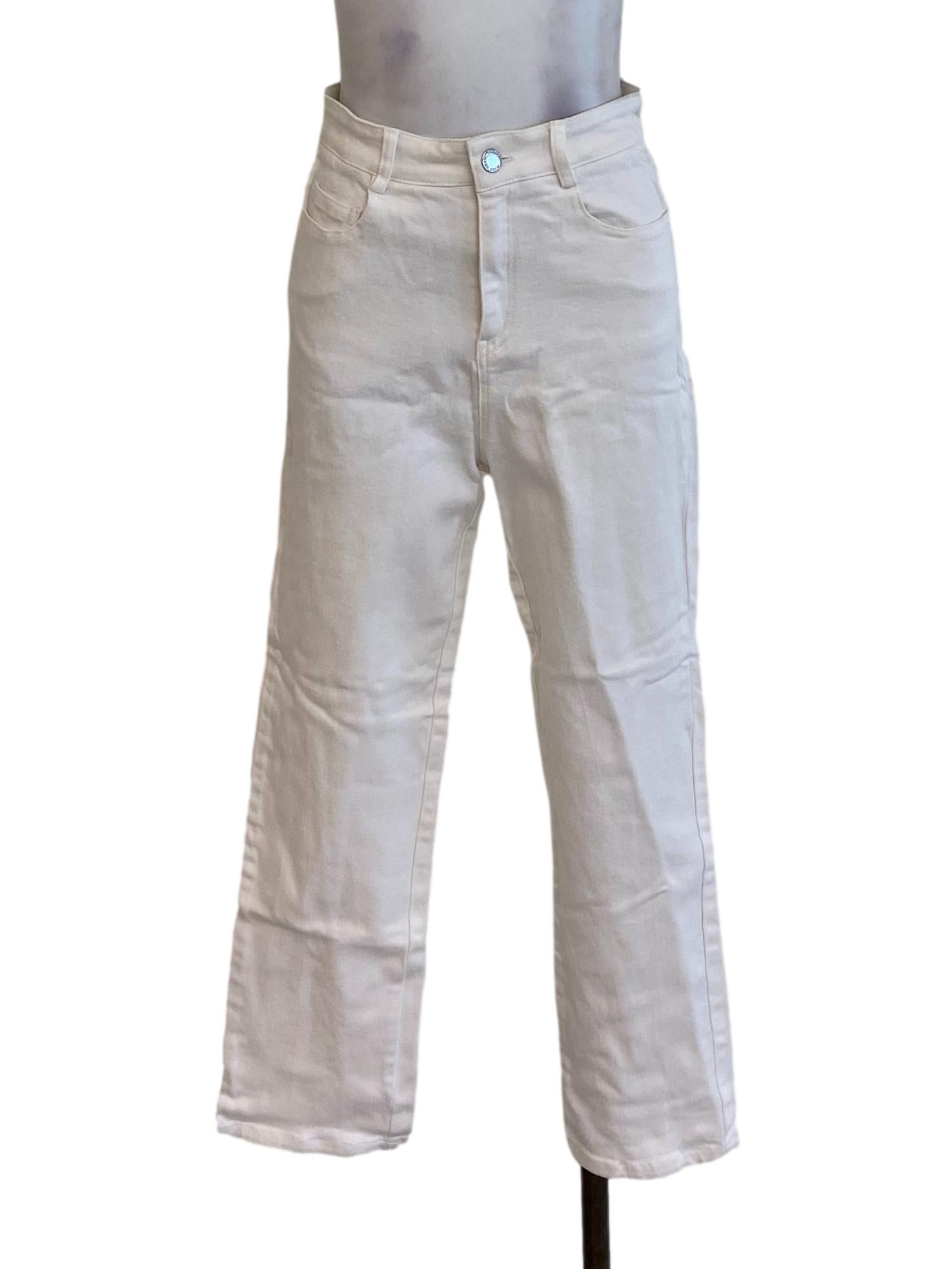 White Denim Skinny Jeans