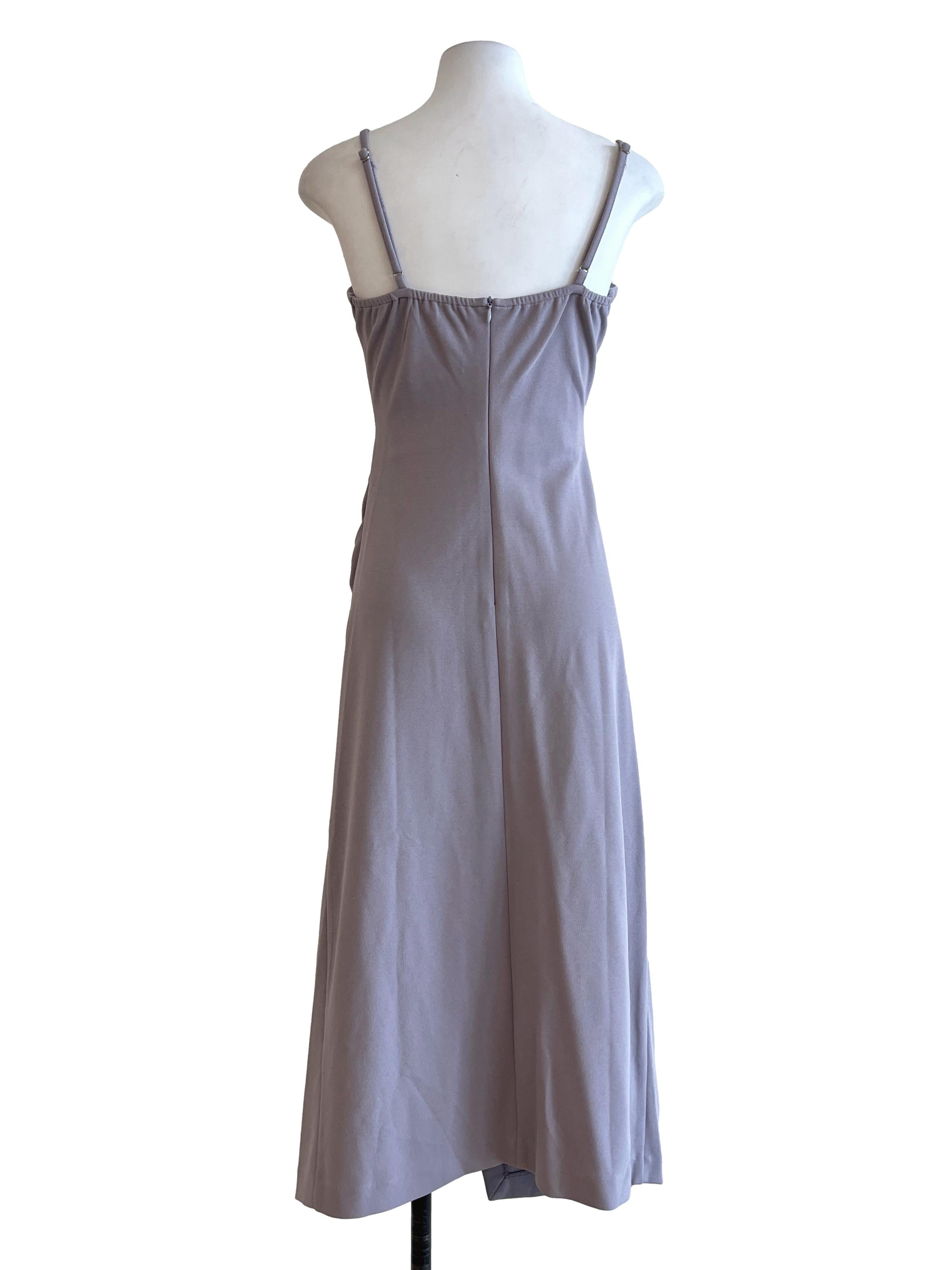 Periwinkle Purple Spaghetti Strap Bodycon Dress TCL