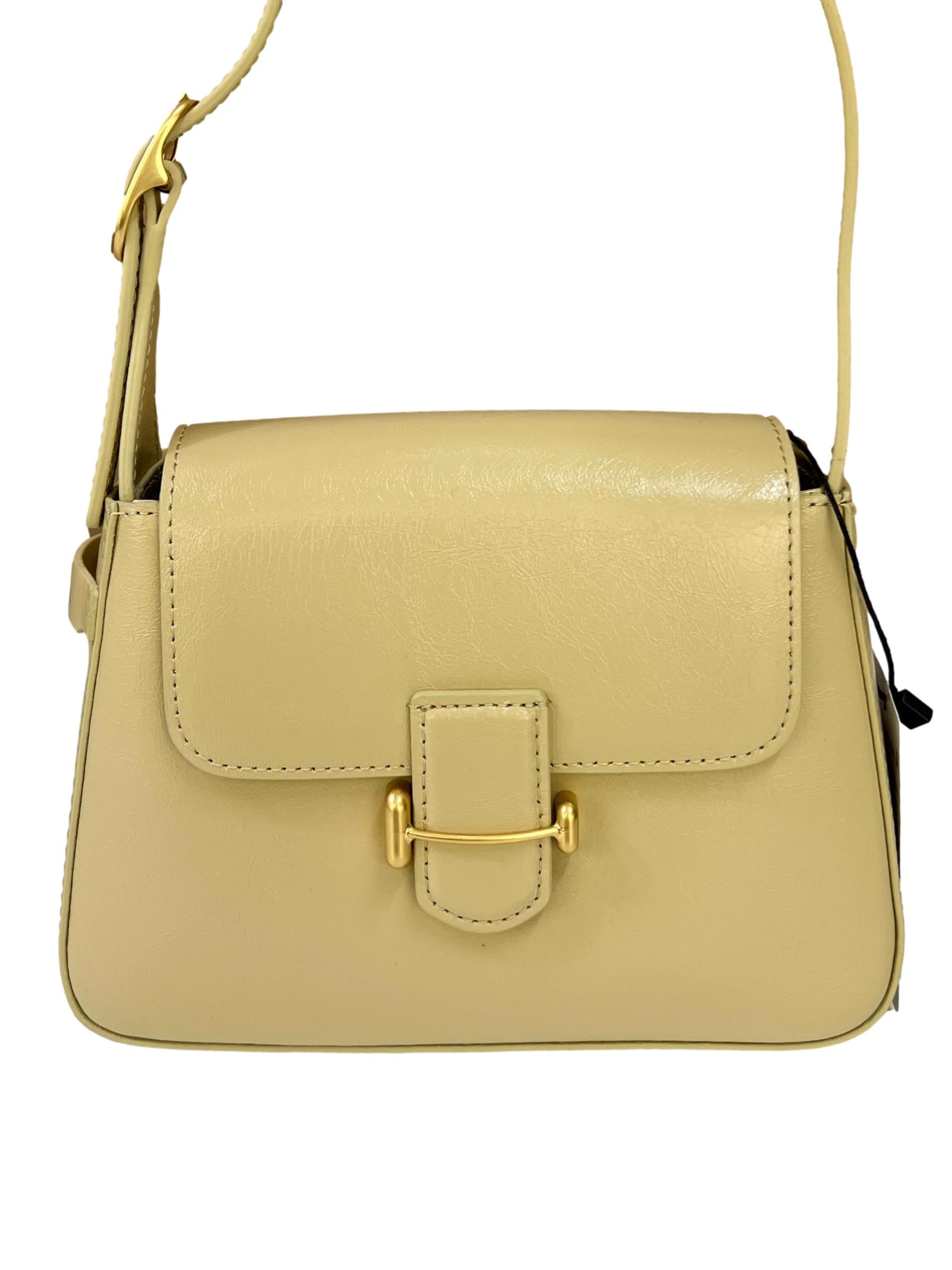 Beige Leather Betty Small Bag CSN