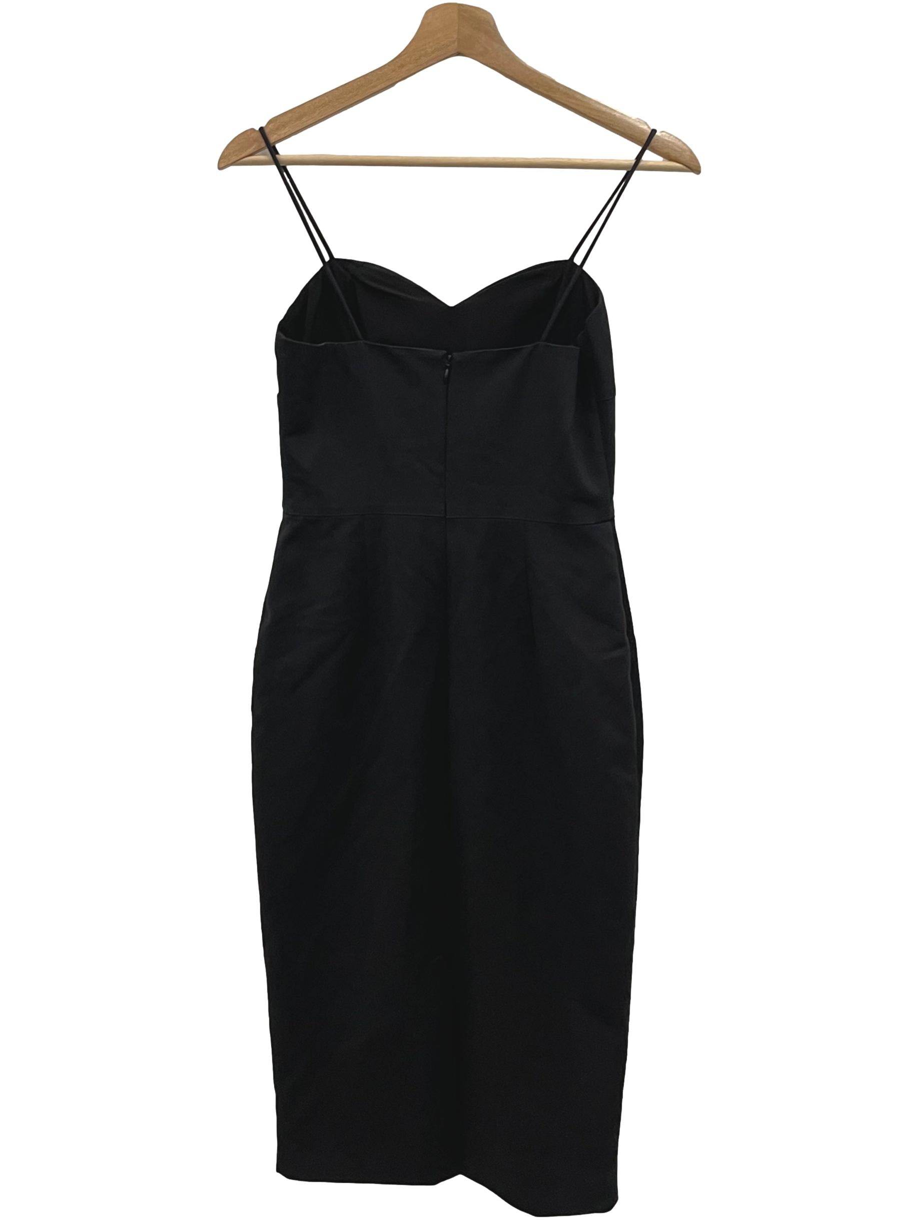 Love Bonito Black Sweetheart Cami Sheath Dress