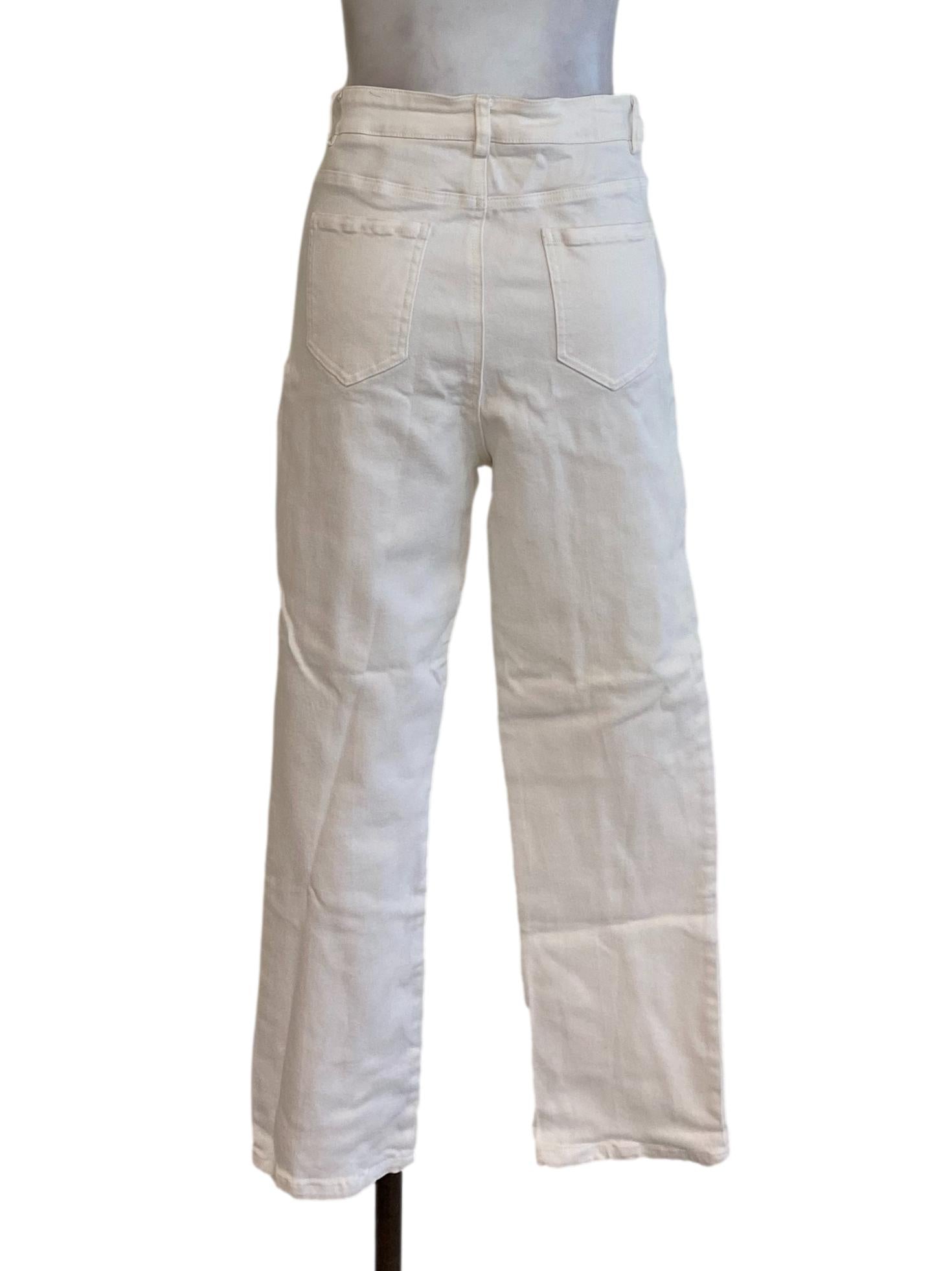 White Denim Skinny Jeans