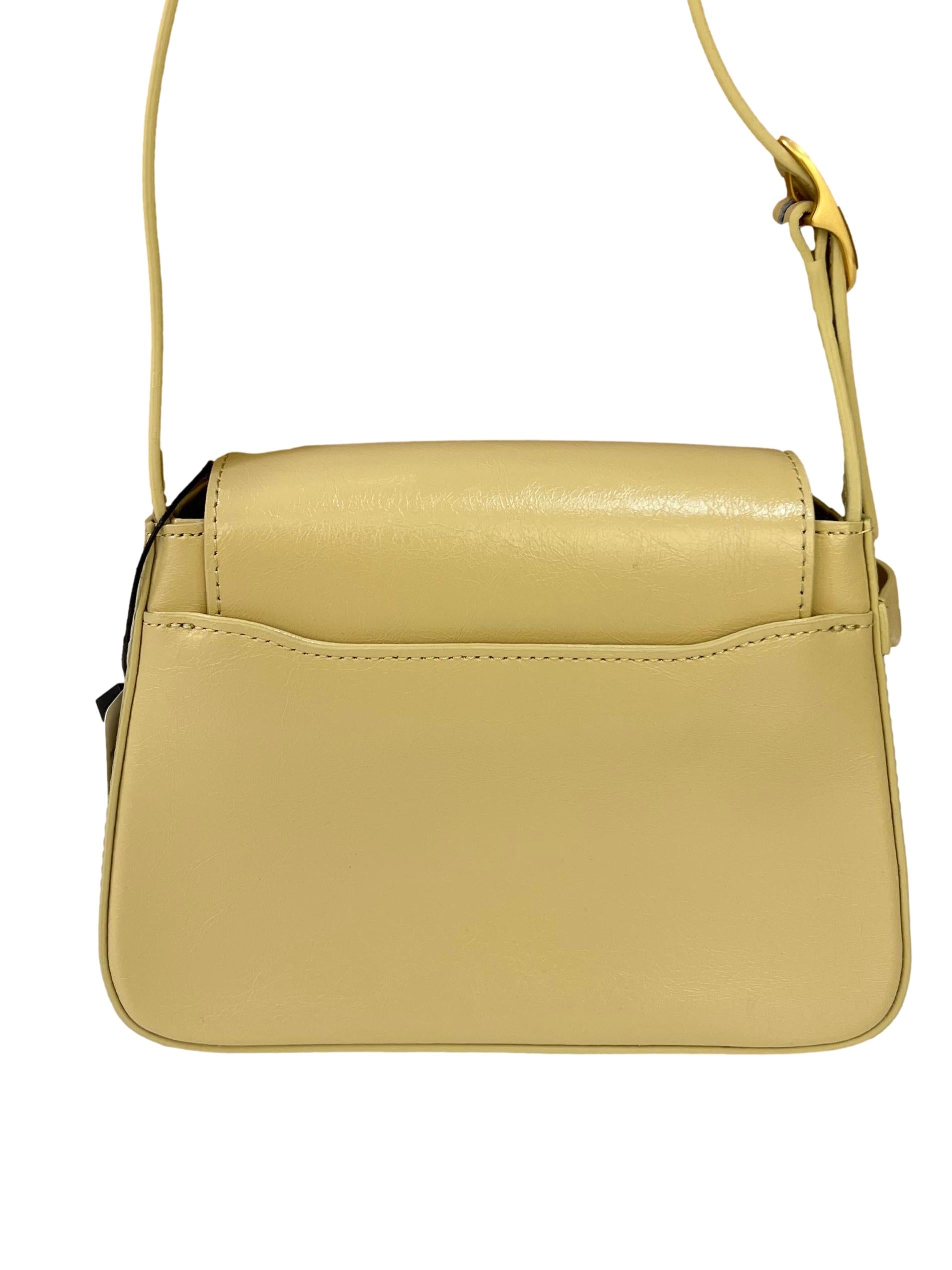 Beige Leather Betty Small Bag CSN
