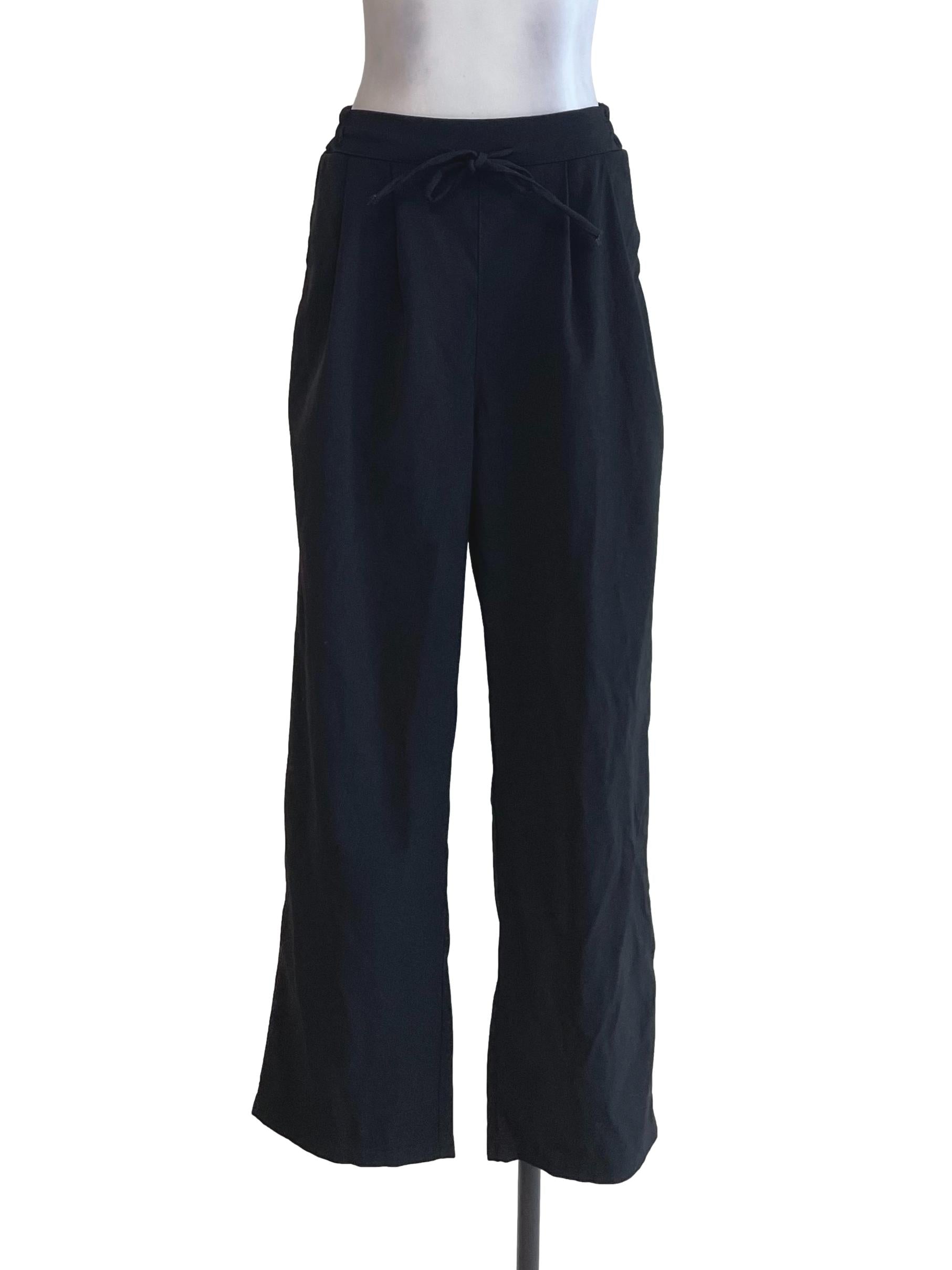 Black Basic Trousers