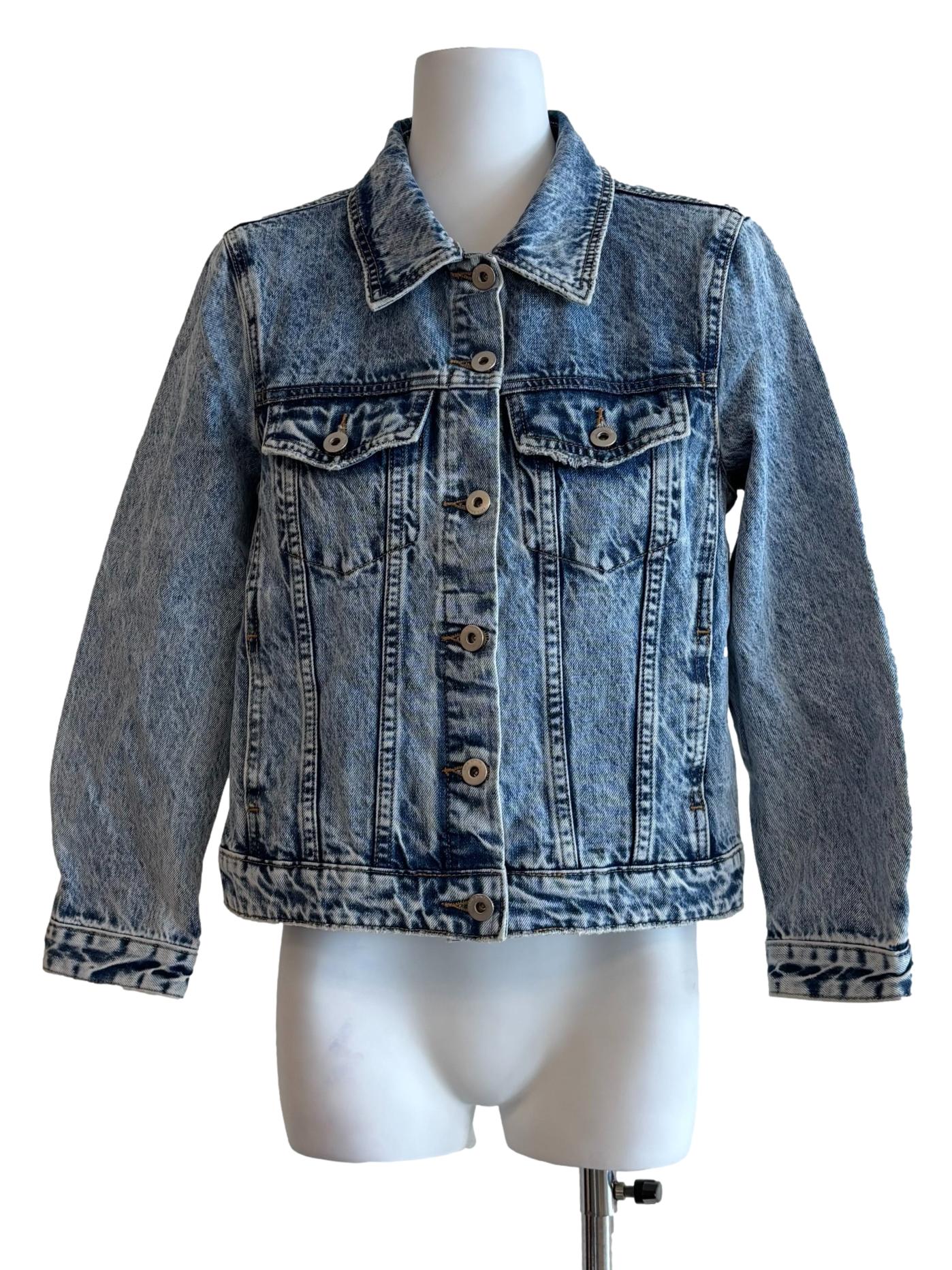 Washed Blue Denim Jacket