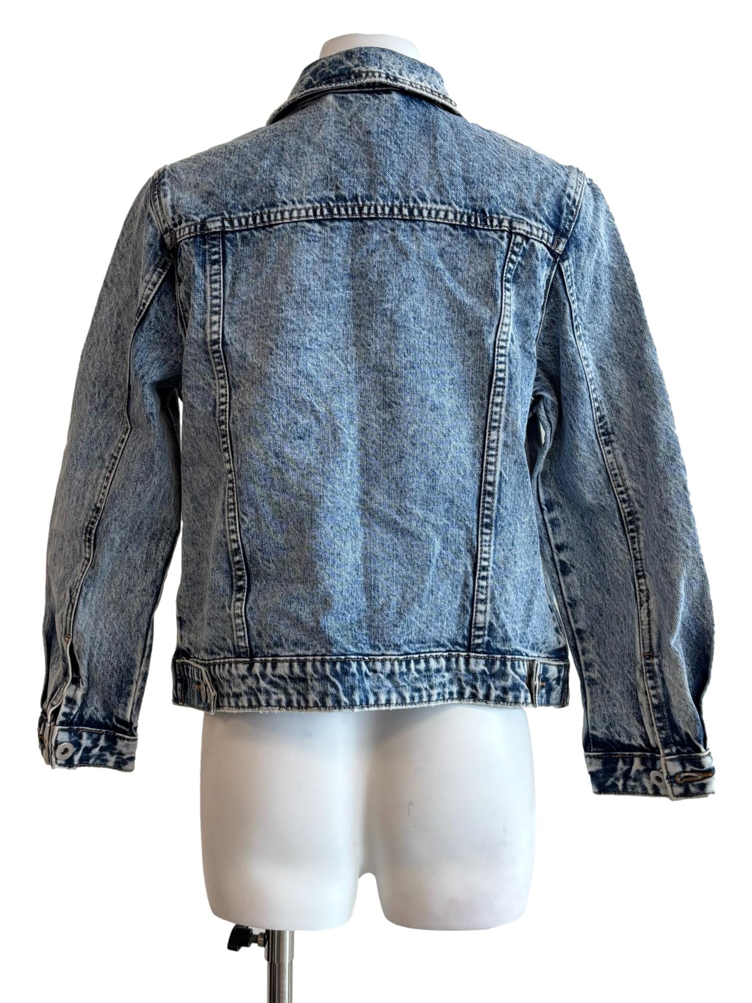Washed Blue Denim Jacket