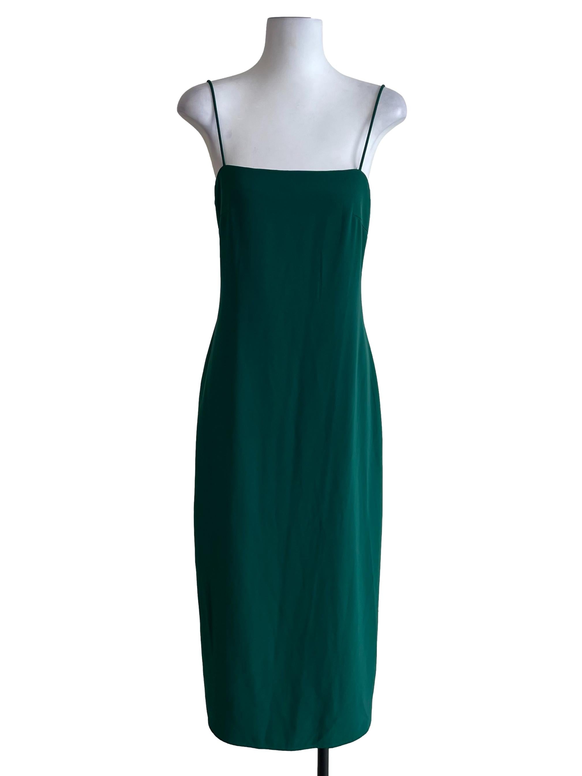 Cool Green Cami Slip Dress