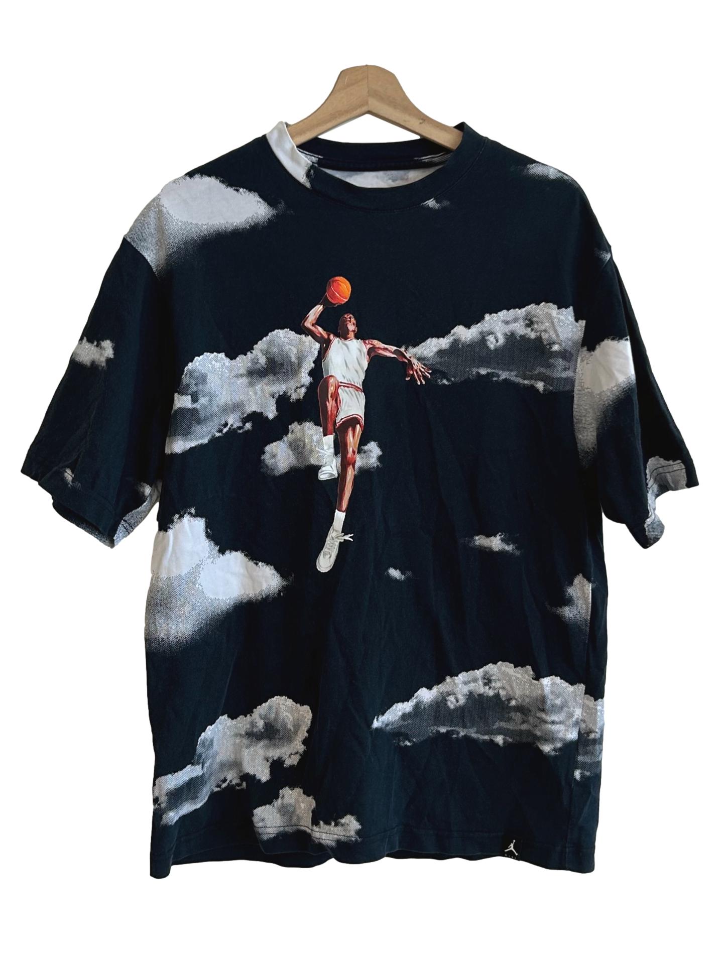 Raven Black Printed Tee