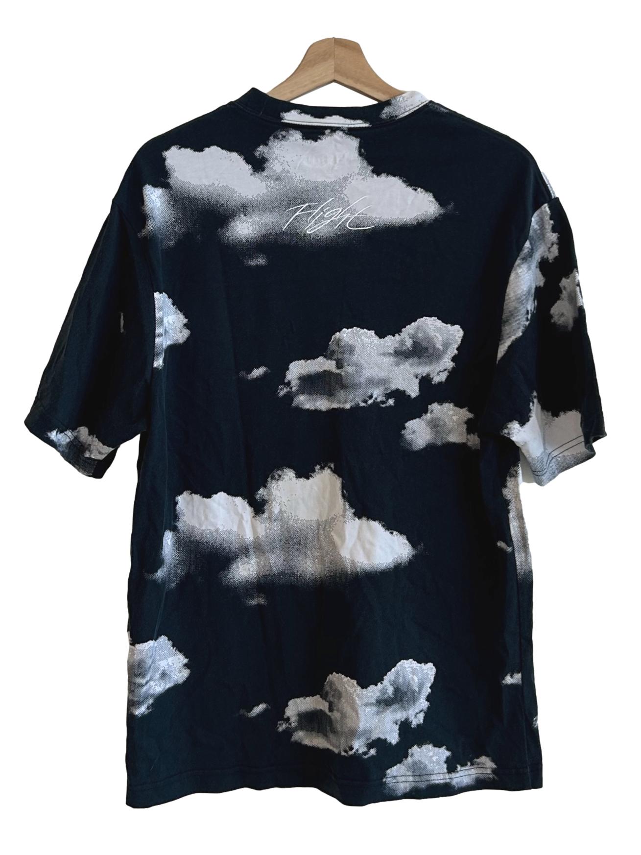 Raven Black Printed Tee