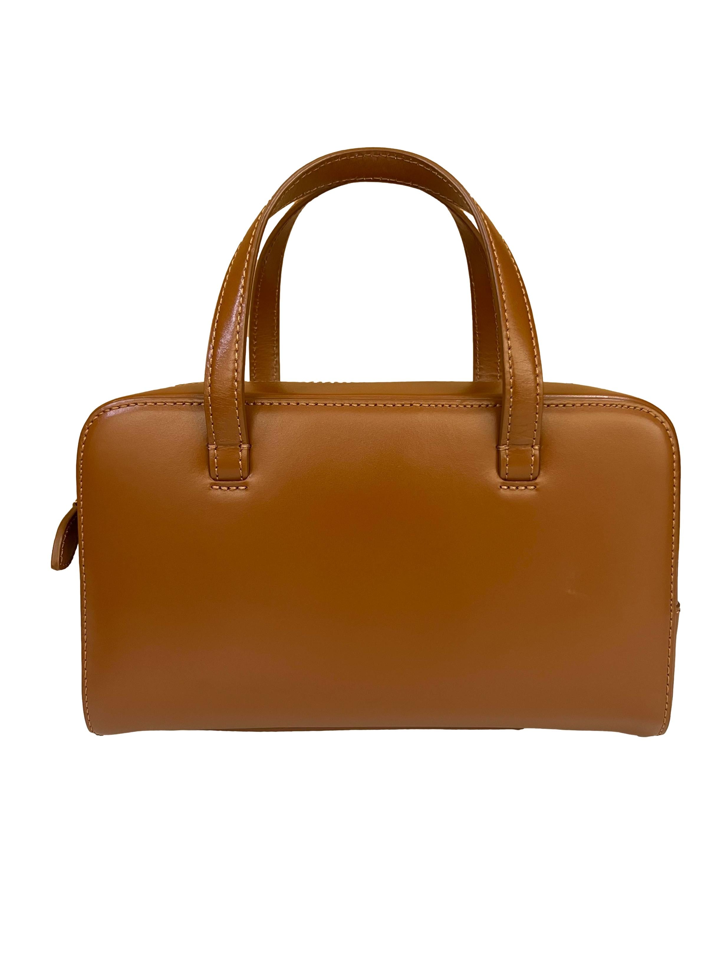 Brown Leather Monet Crossbody Bag CSN
