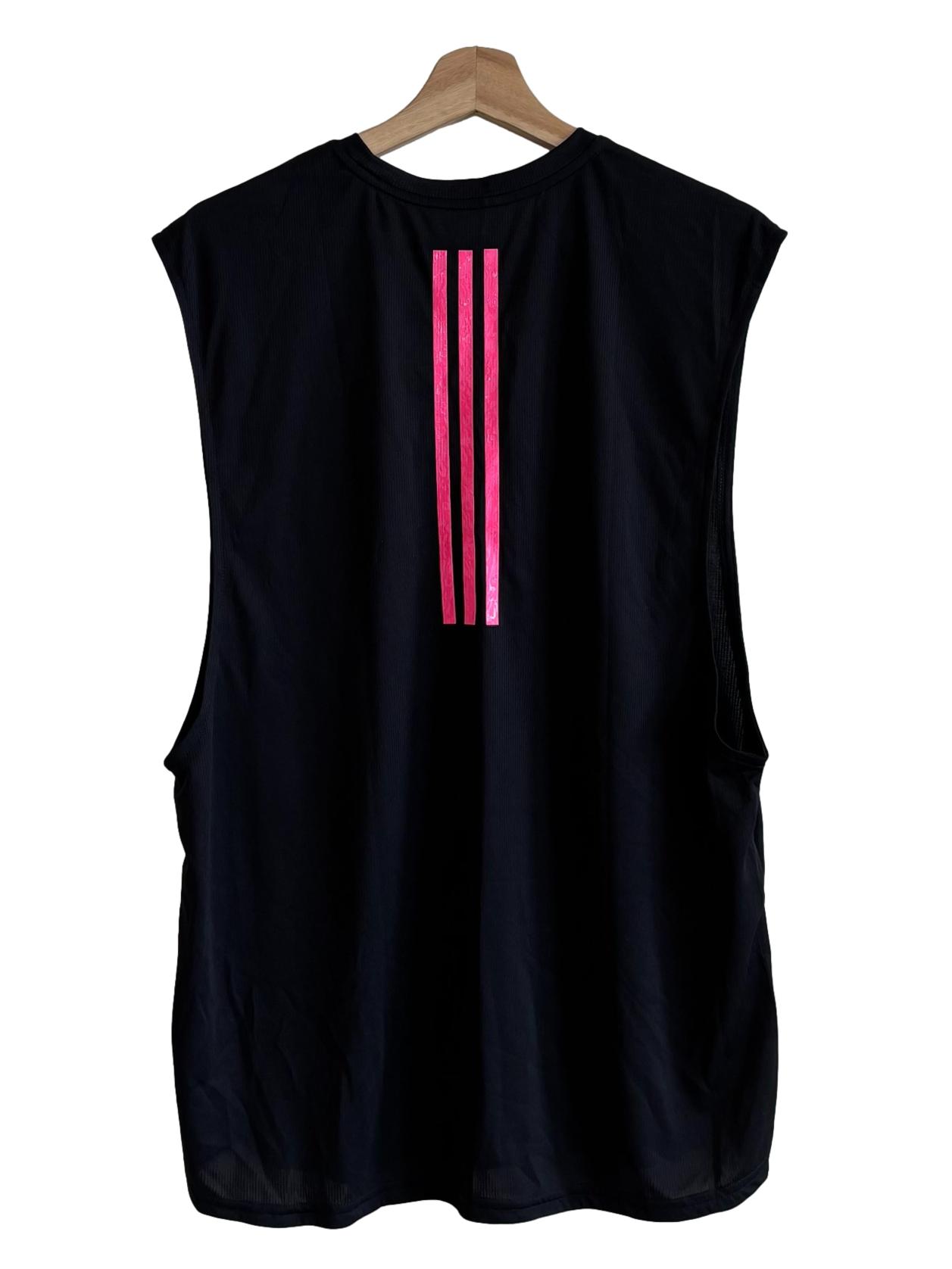 Jet Black Sleeveless Active Tank