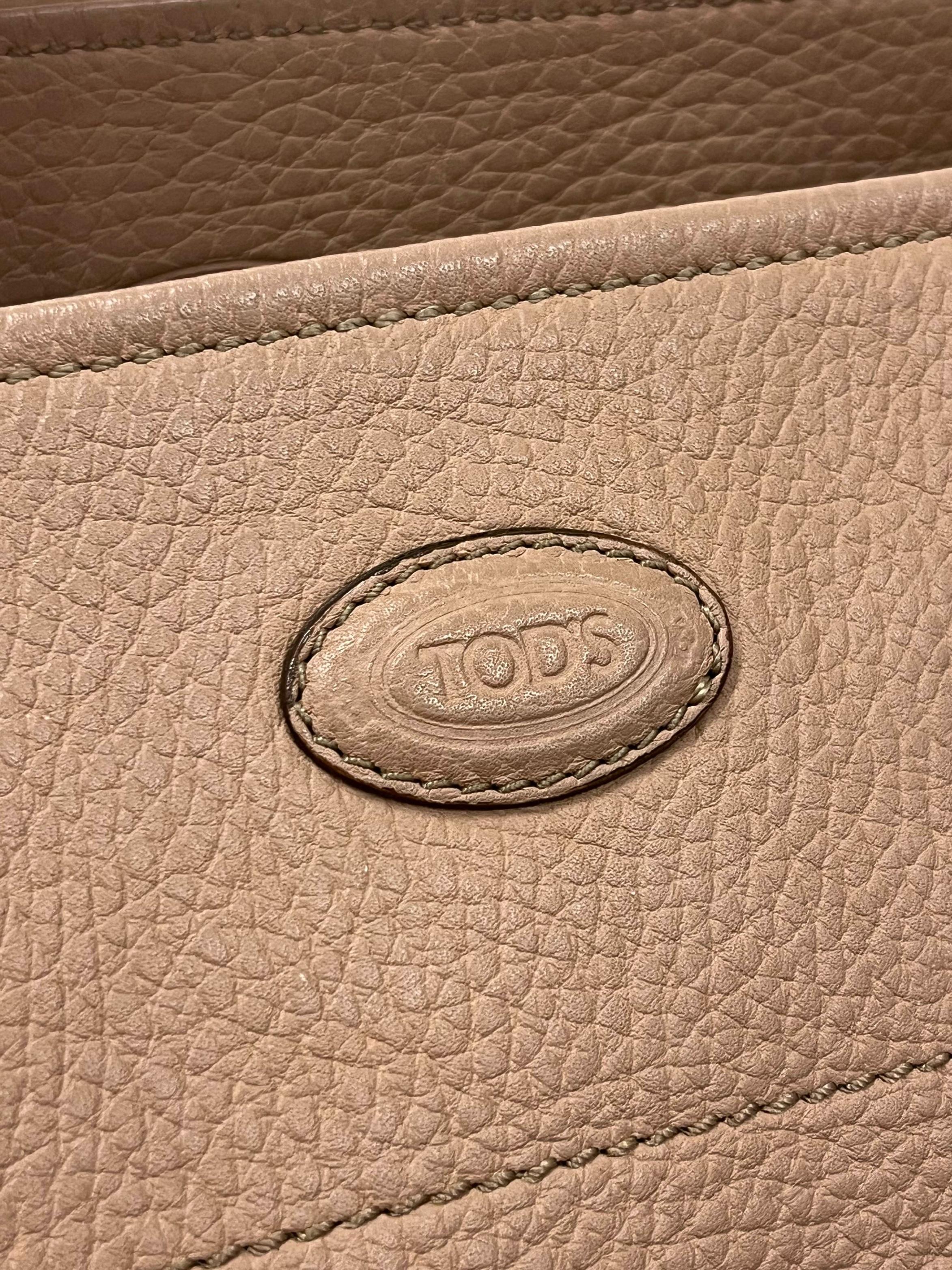 Tan Leather Tote Bag