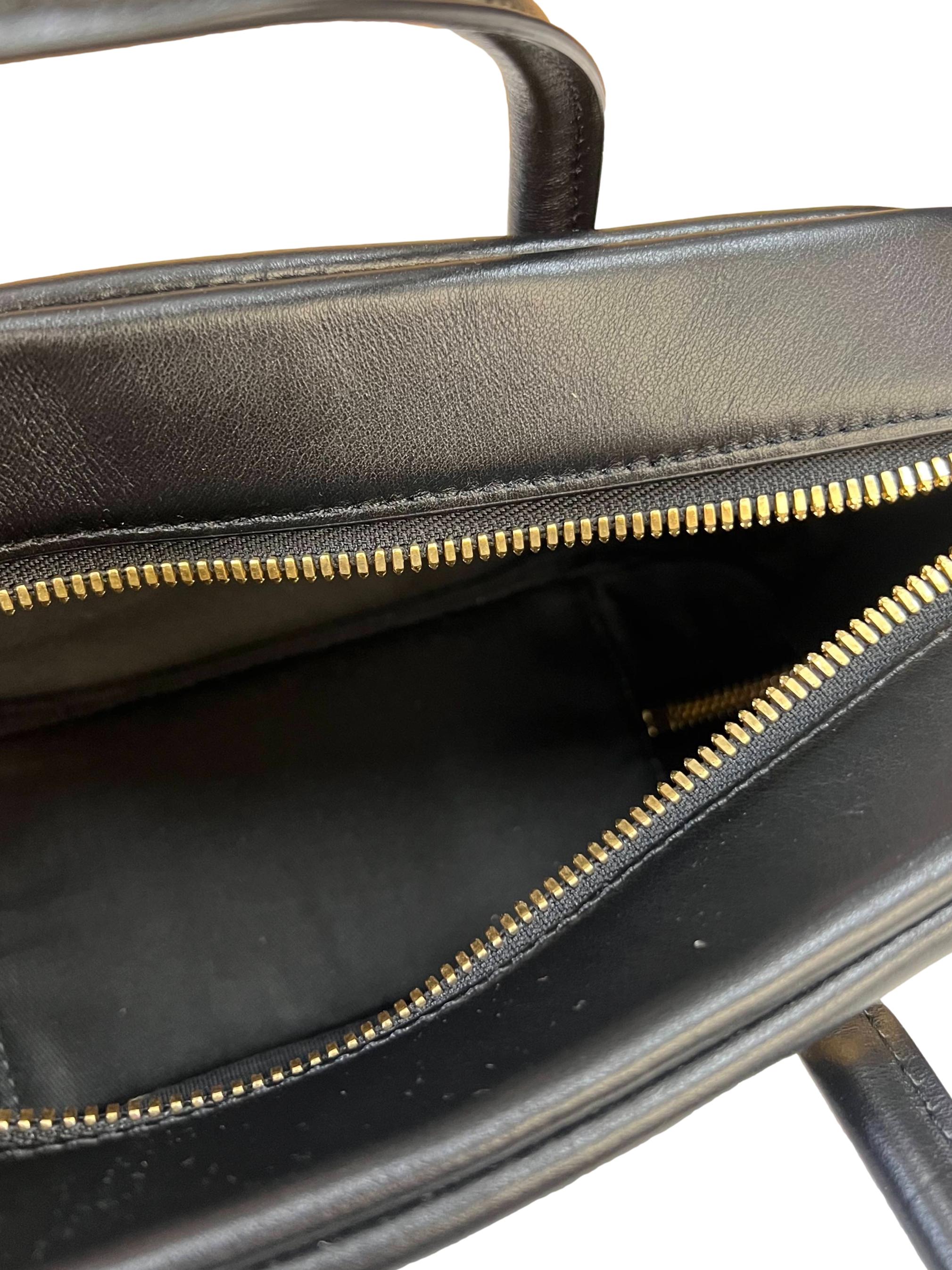 Black Leather Monet Crossbody Bag CSN