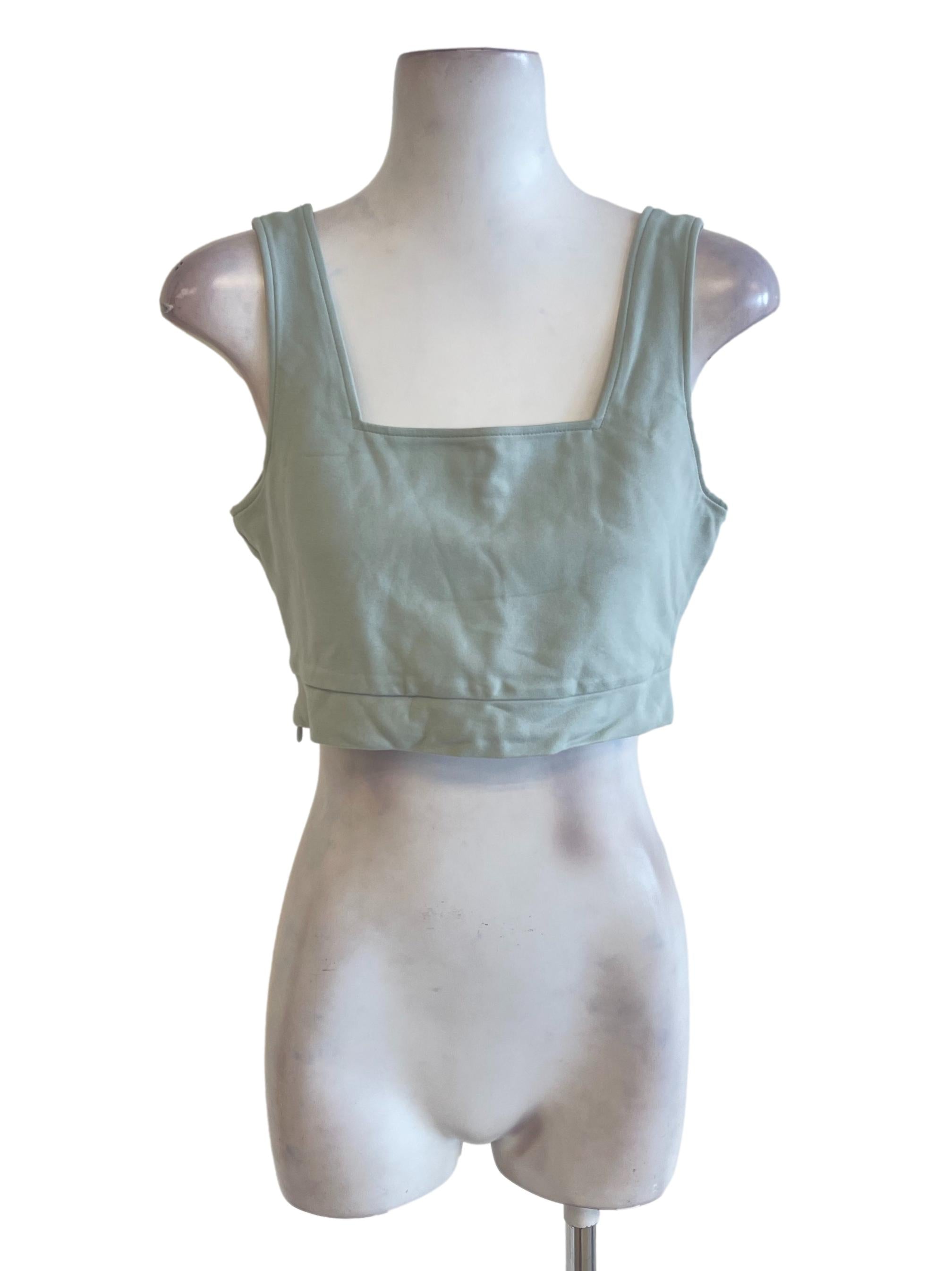 Sage Green Reversible Tank Top