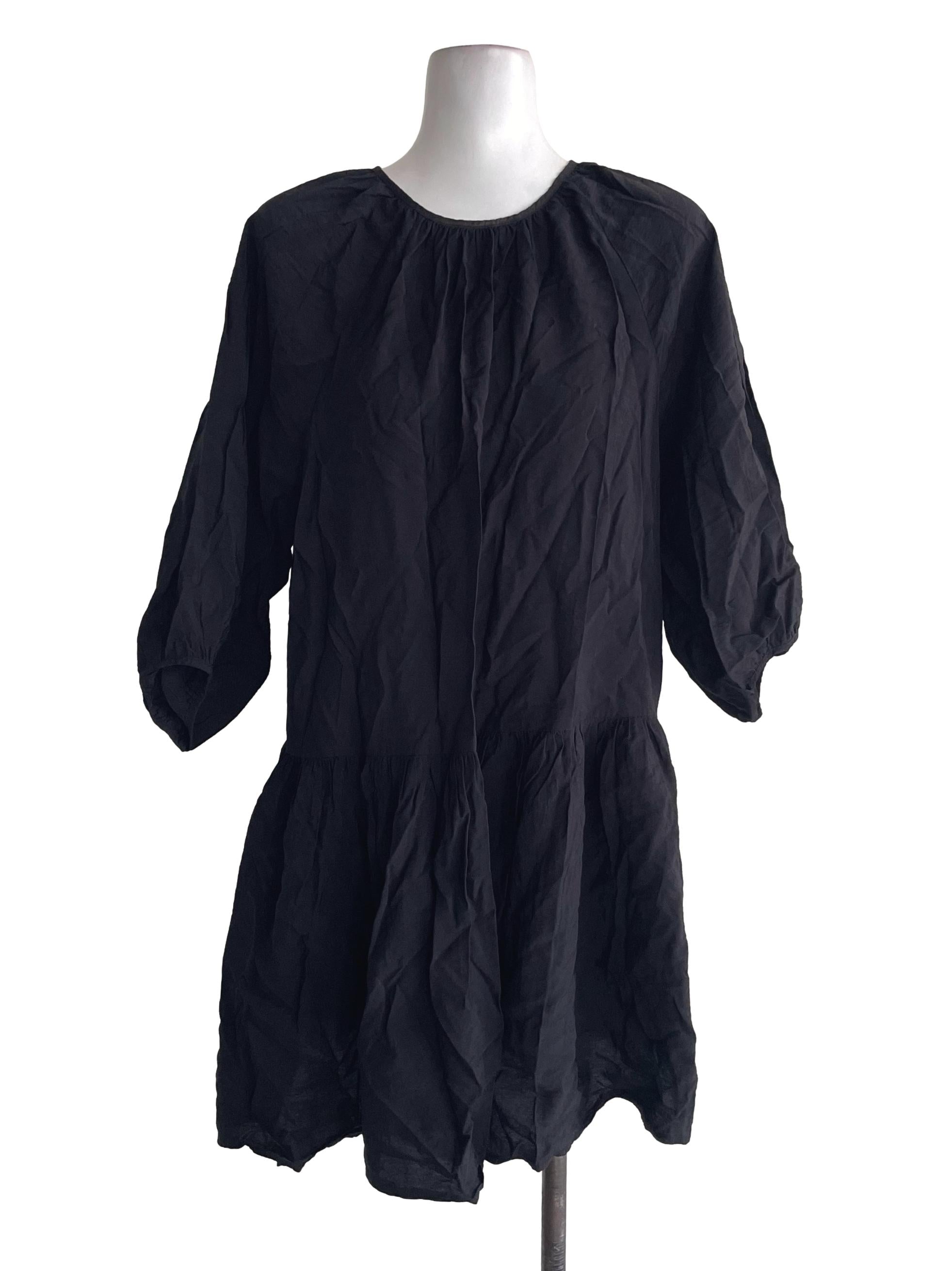 Black Plain Dress