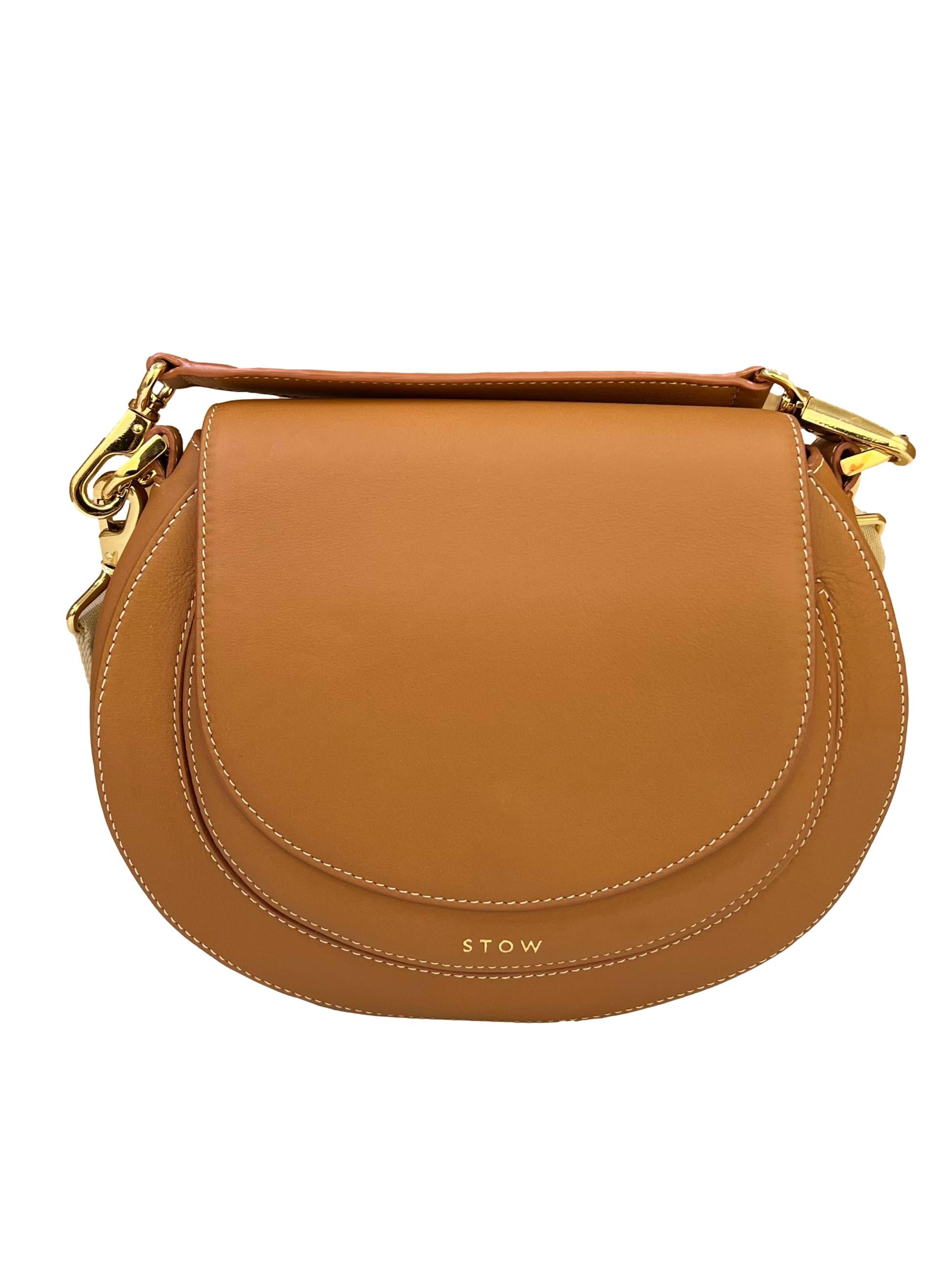 Brown Leather Vaquera Saddle Bag CSN