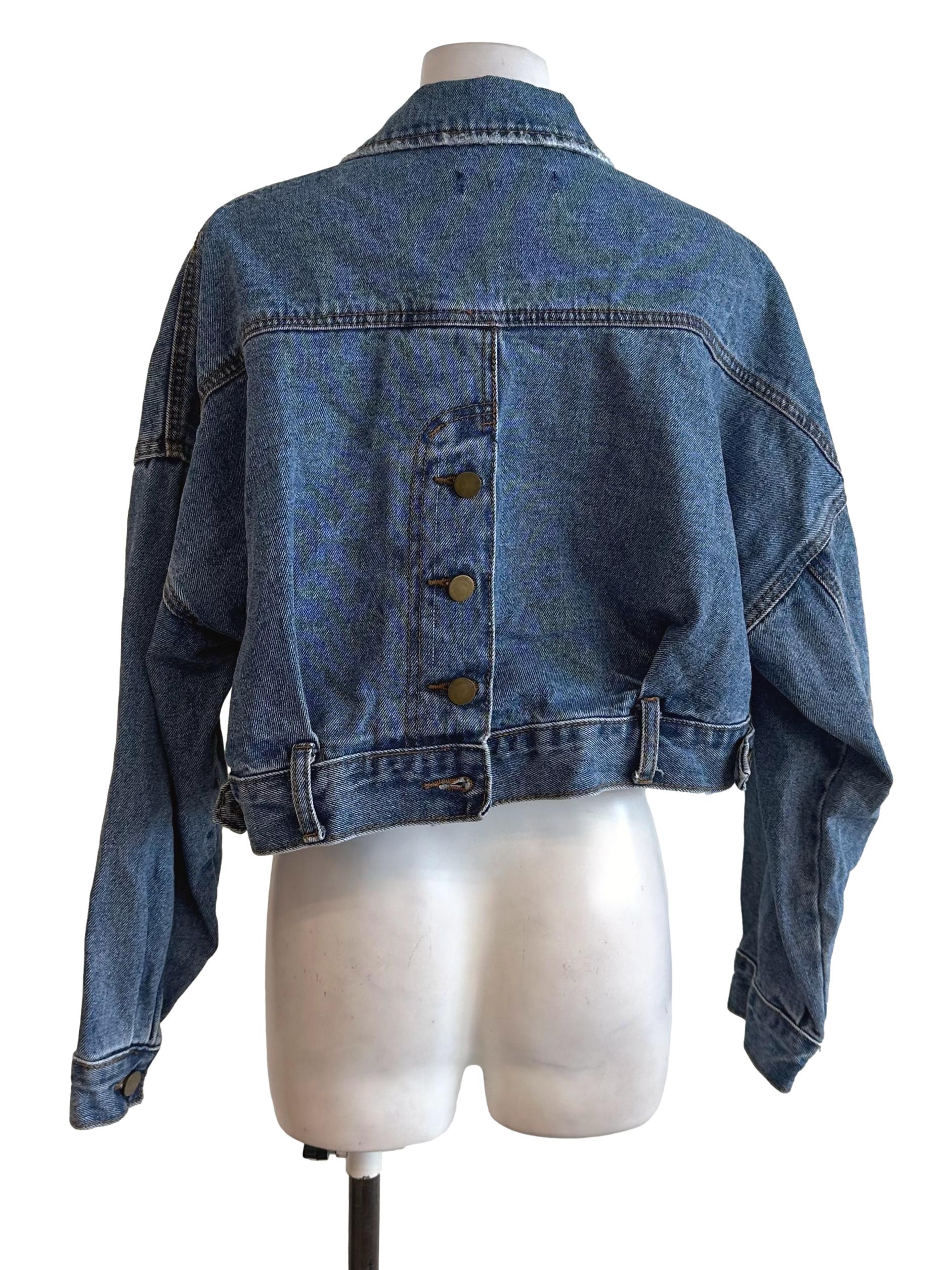 Dark Blue Denim Jacket TEM