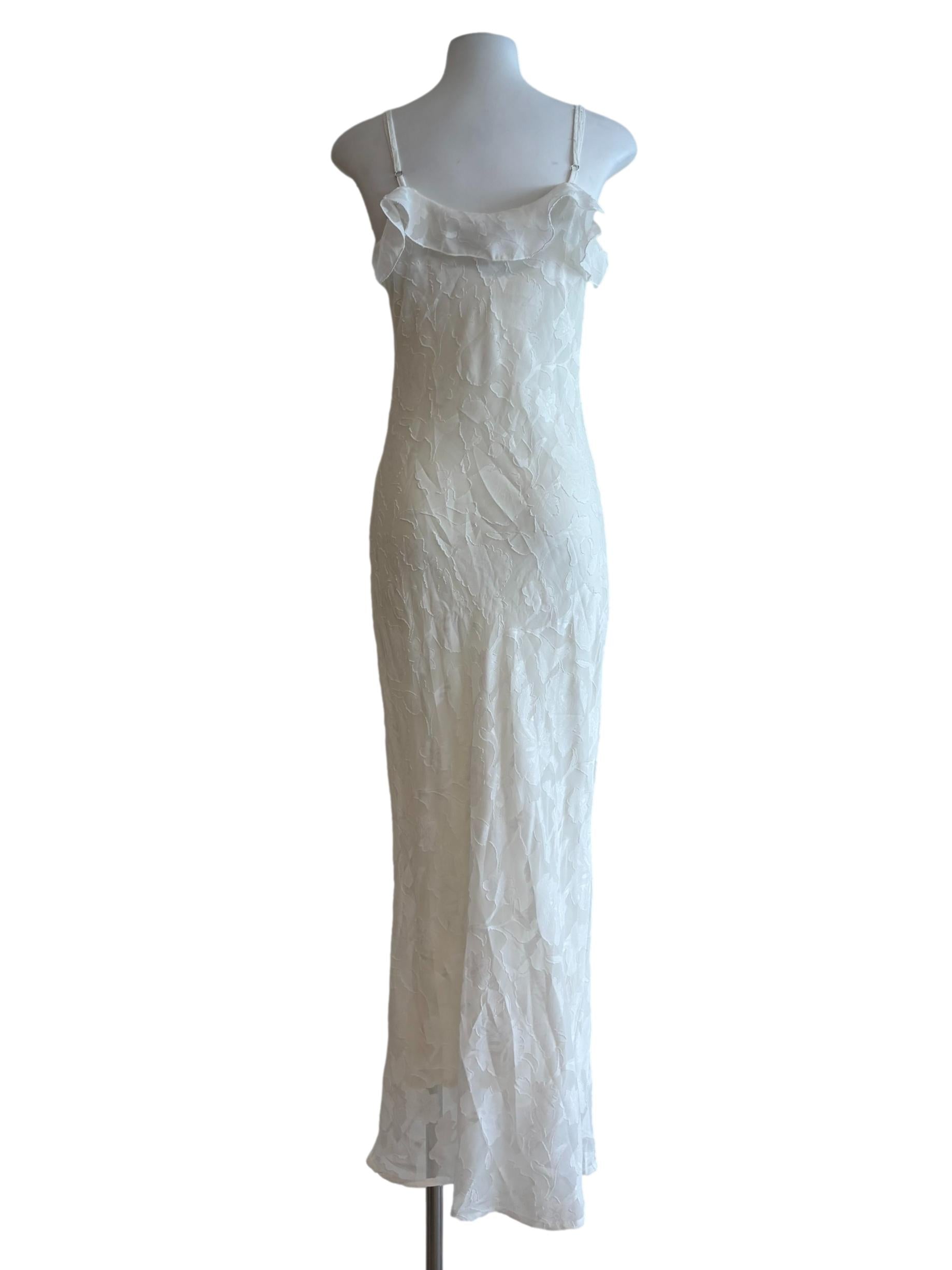 Pearl White Spaghetti Strap Textured Bodycon Dress