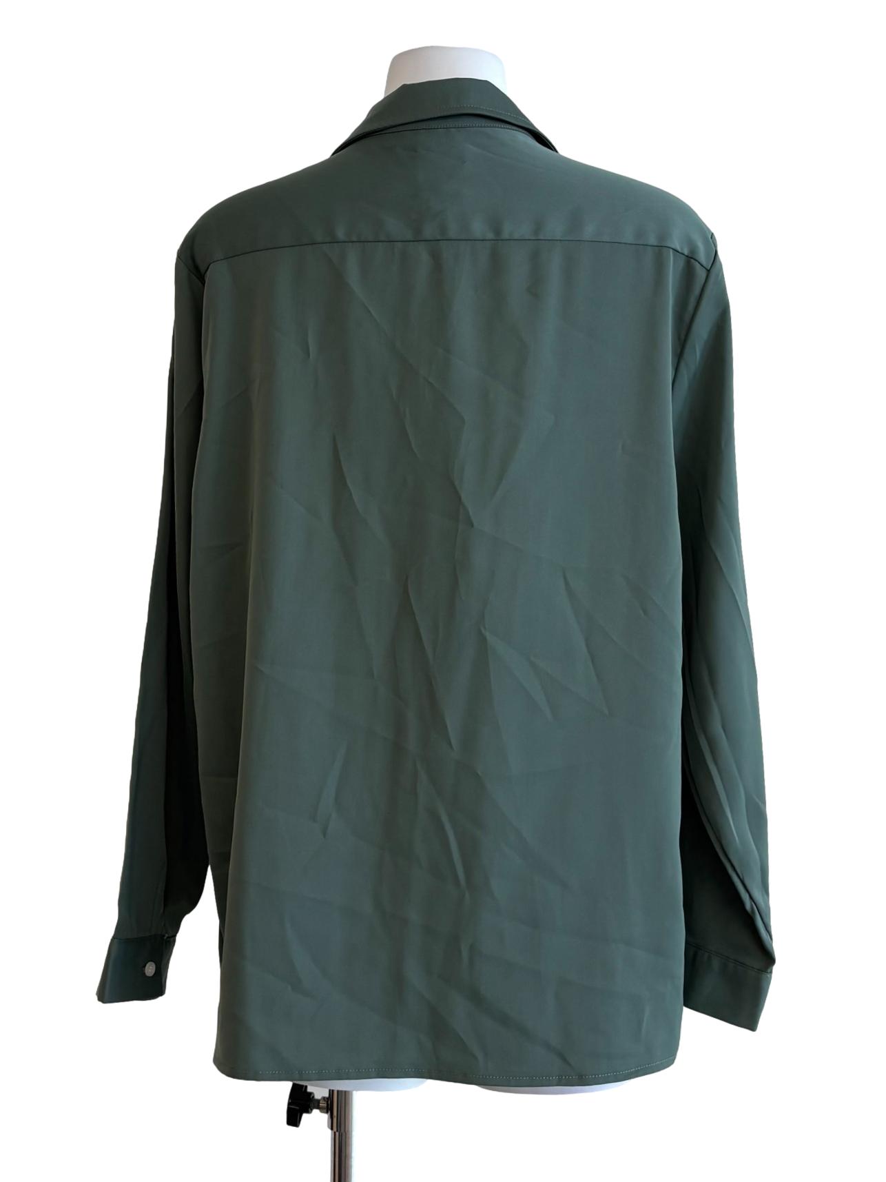 Teal Collared Buttoned Shirt