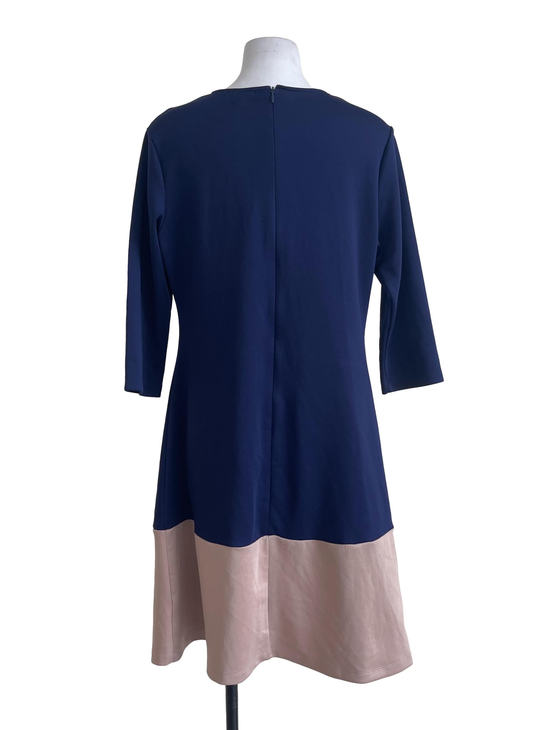 Dark Blue Two Tone Tunic