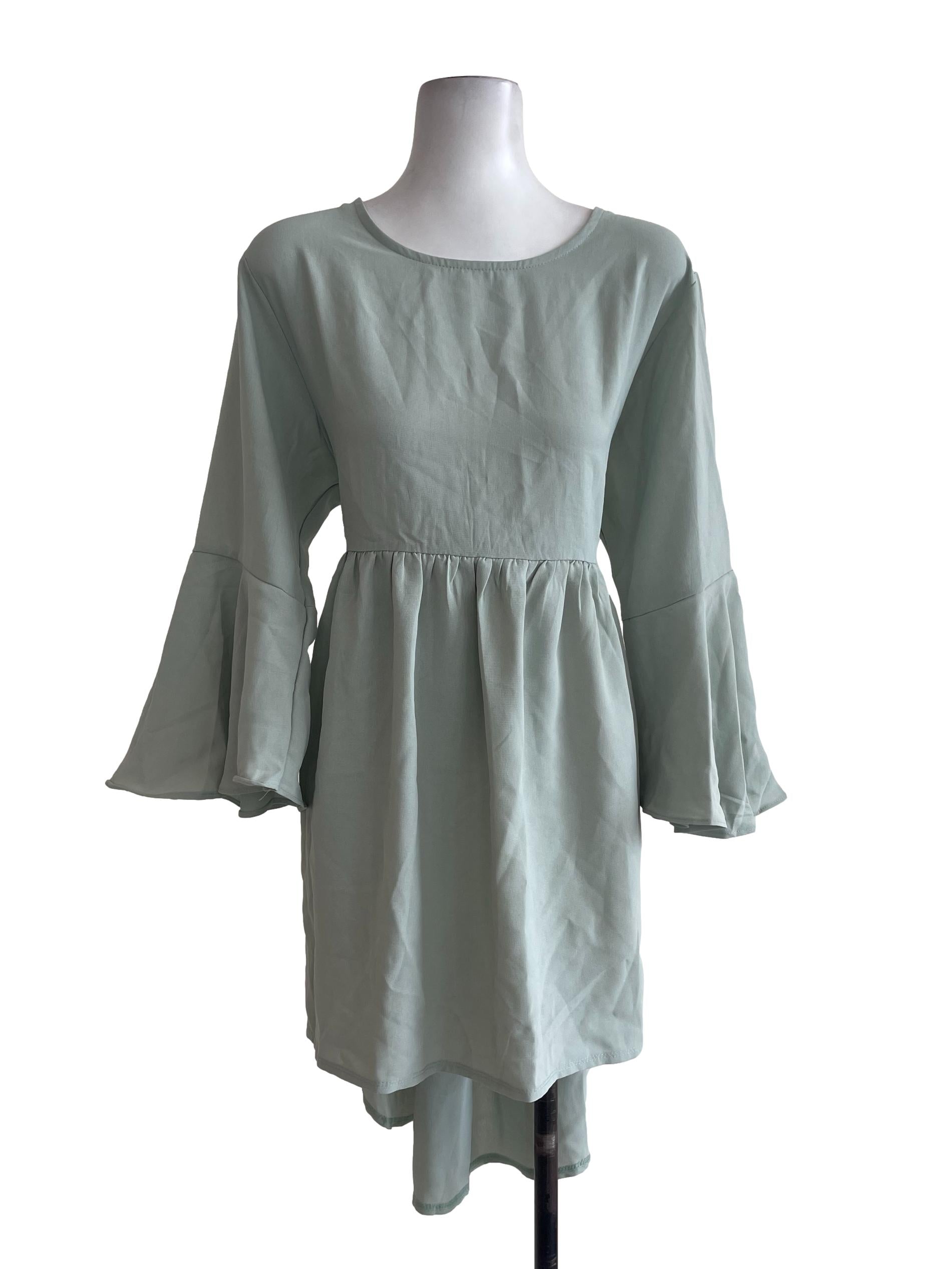 Mint Green Oversized Dress