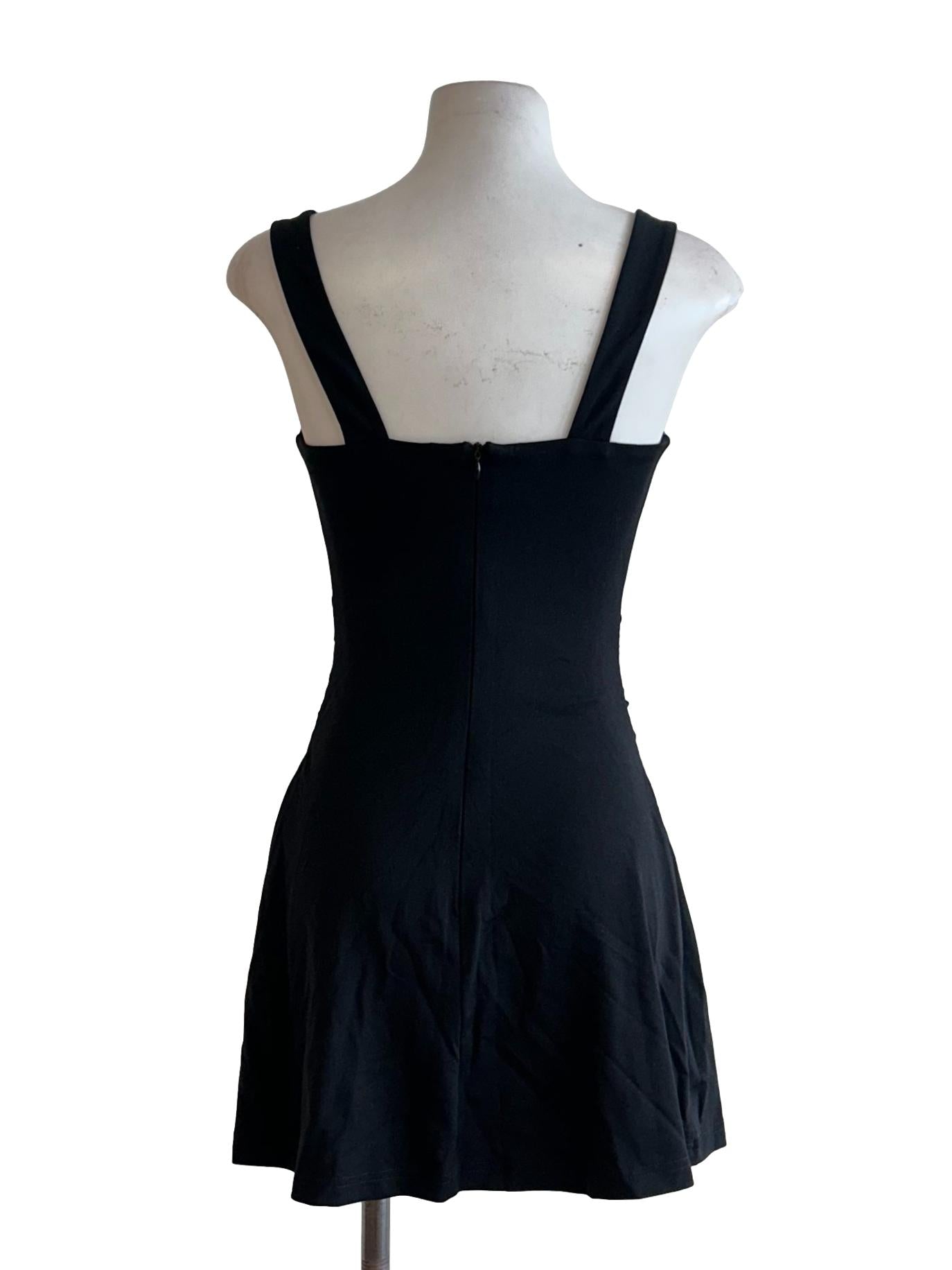 Onyx Black Mini Dress