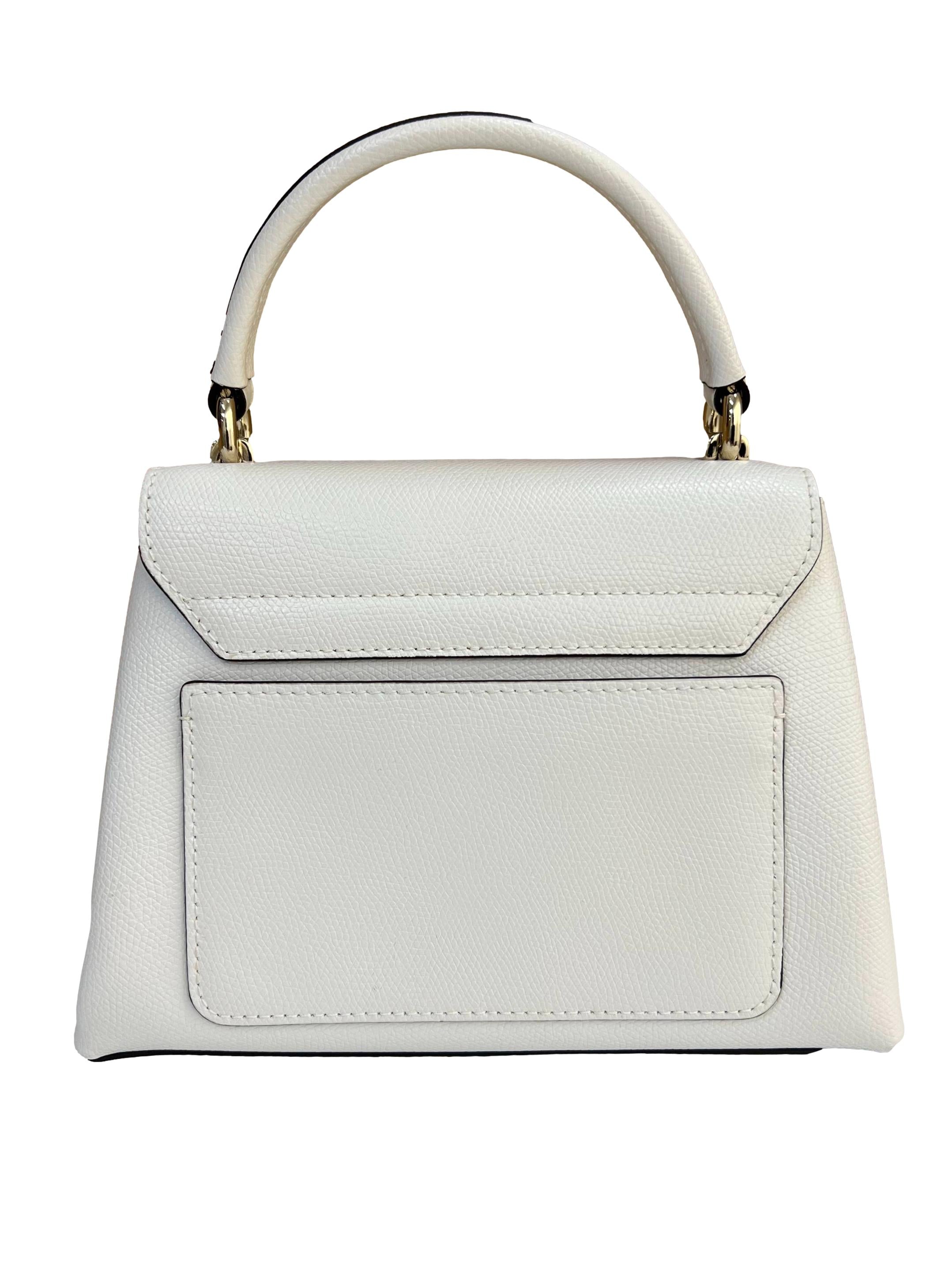White Leather 1927 Mini Crossbody Bag CSN