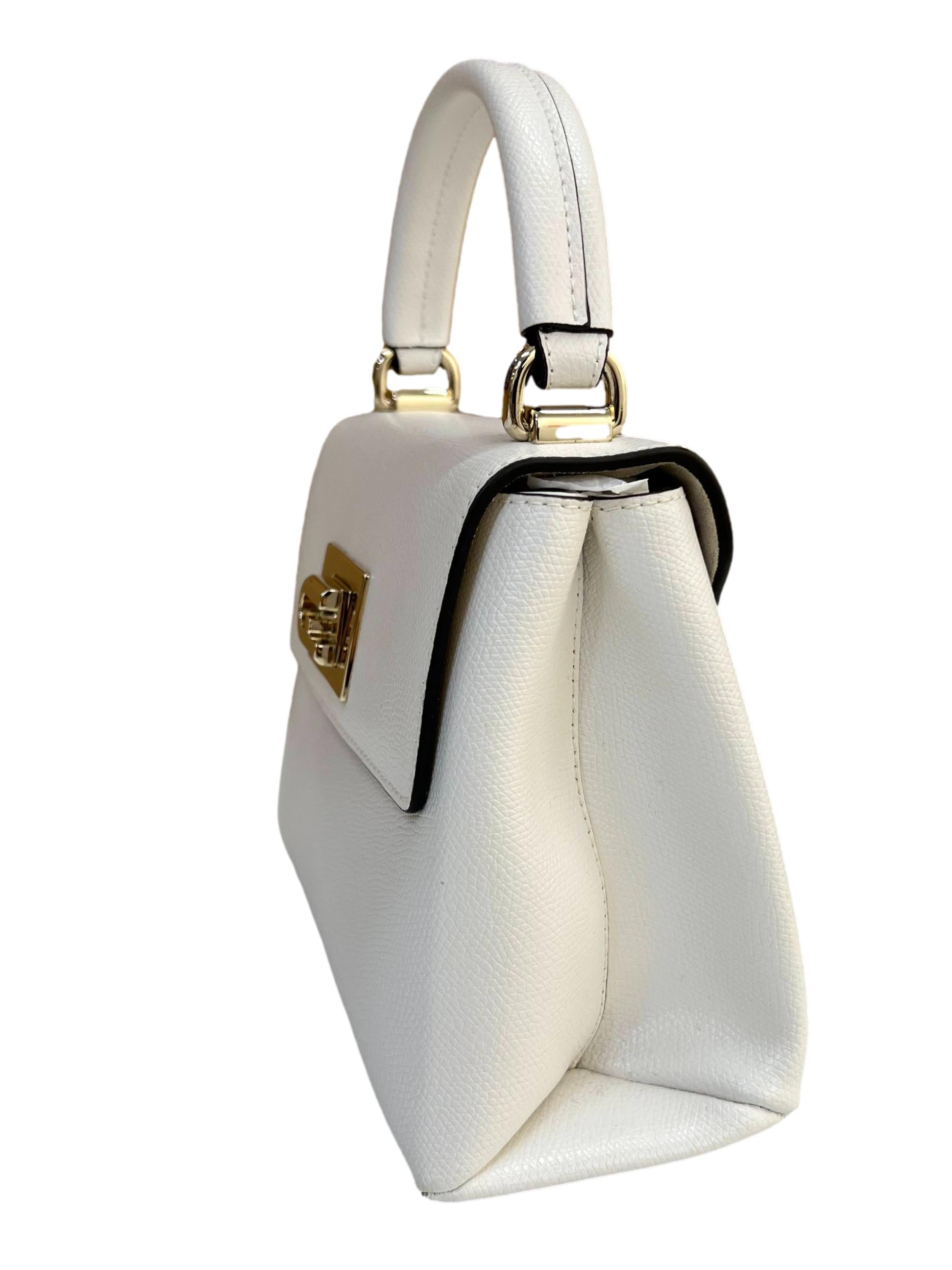 White Leather 1927 Mini Crossbody Bag CSN