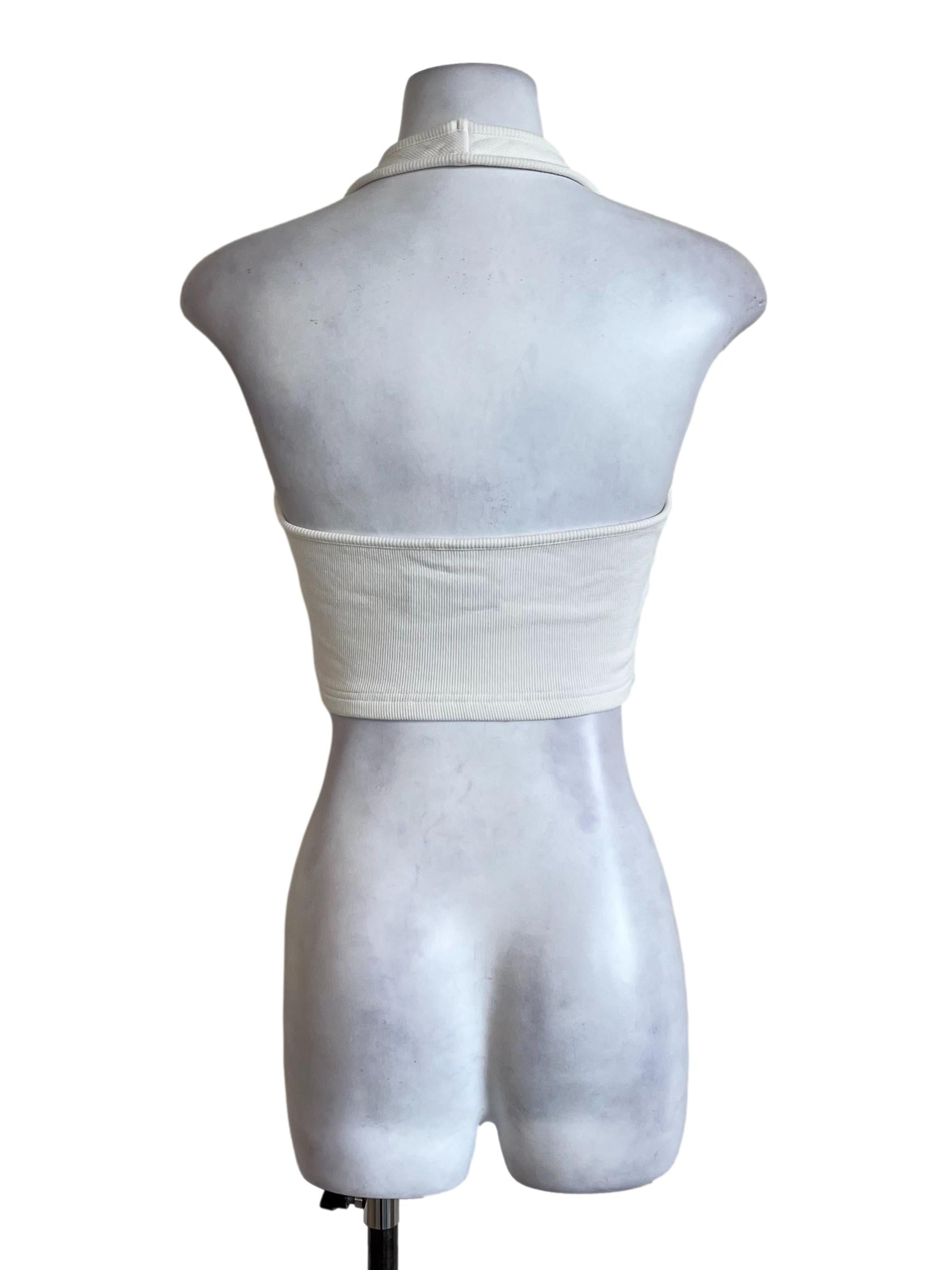 White Plain Elastic Top