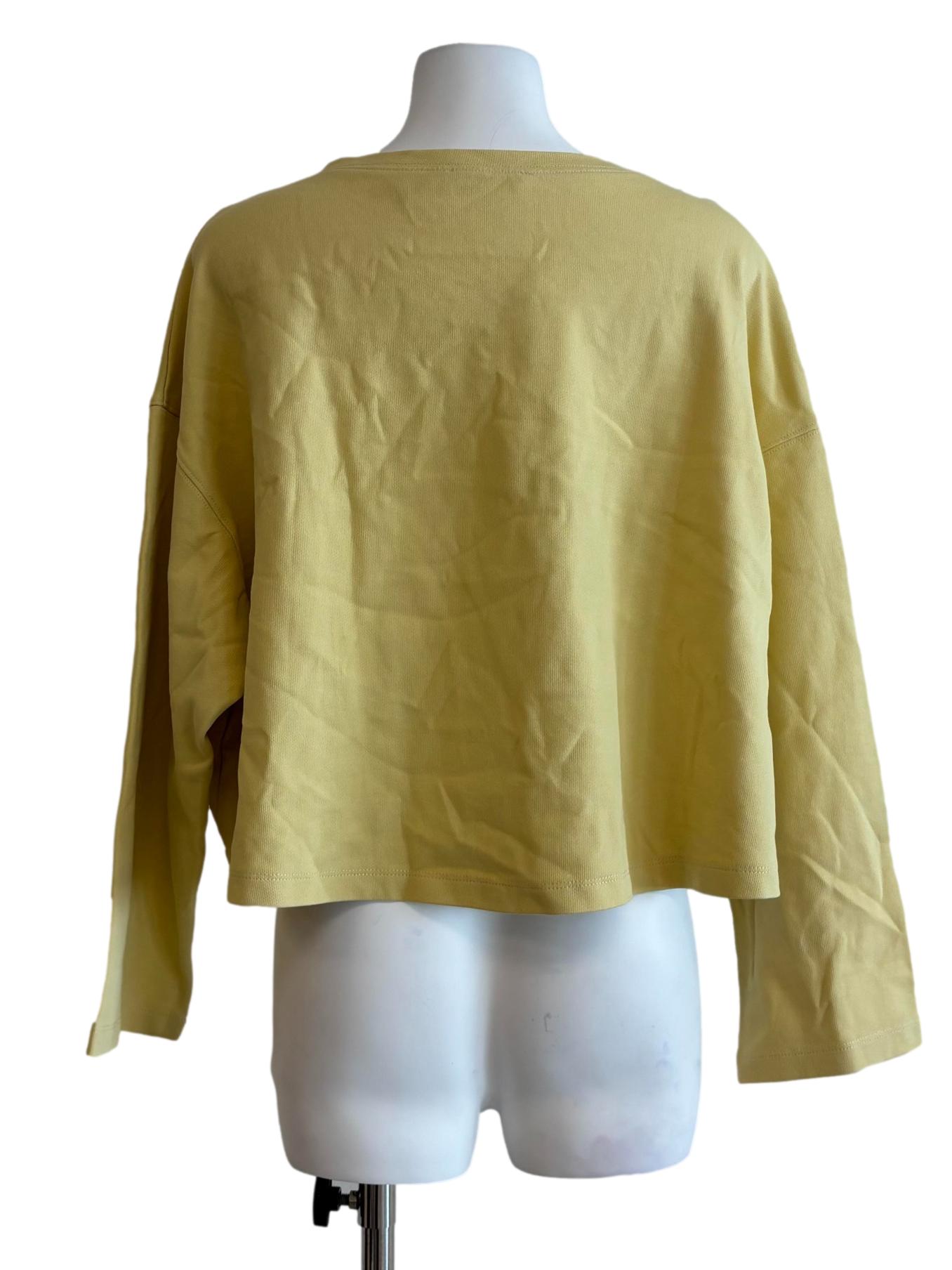Mellow Yellow Round Neck Top