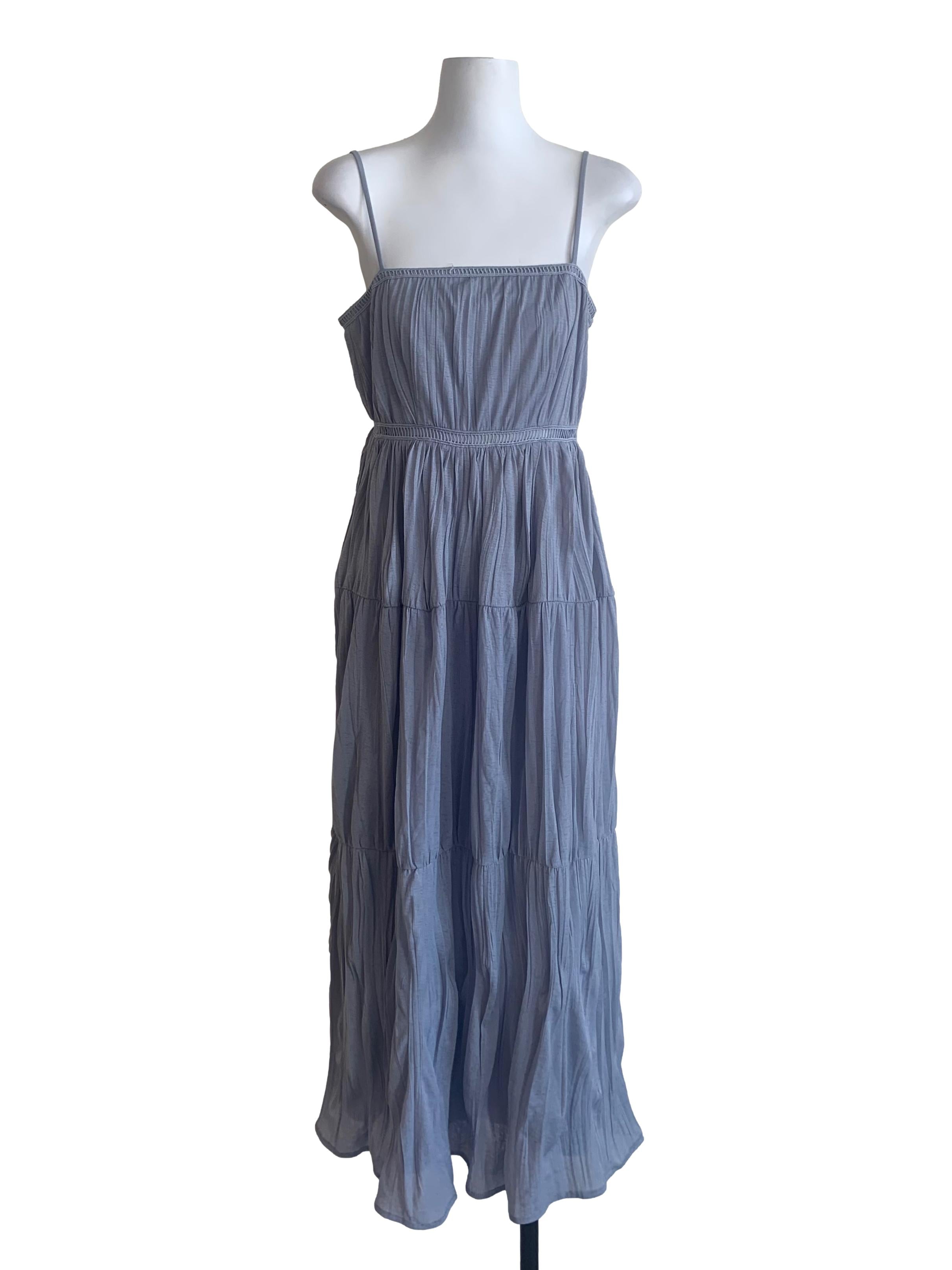 Stone Blue Apron Dress